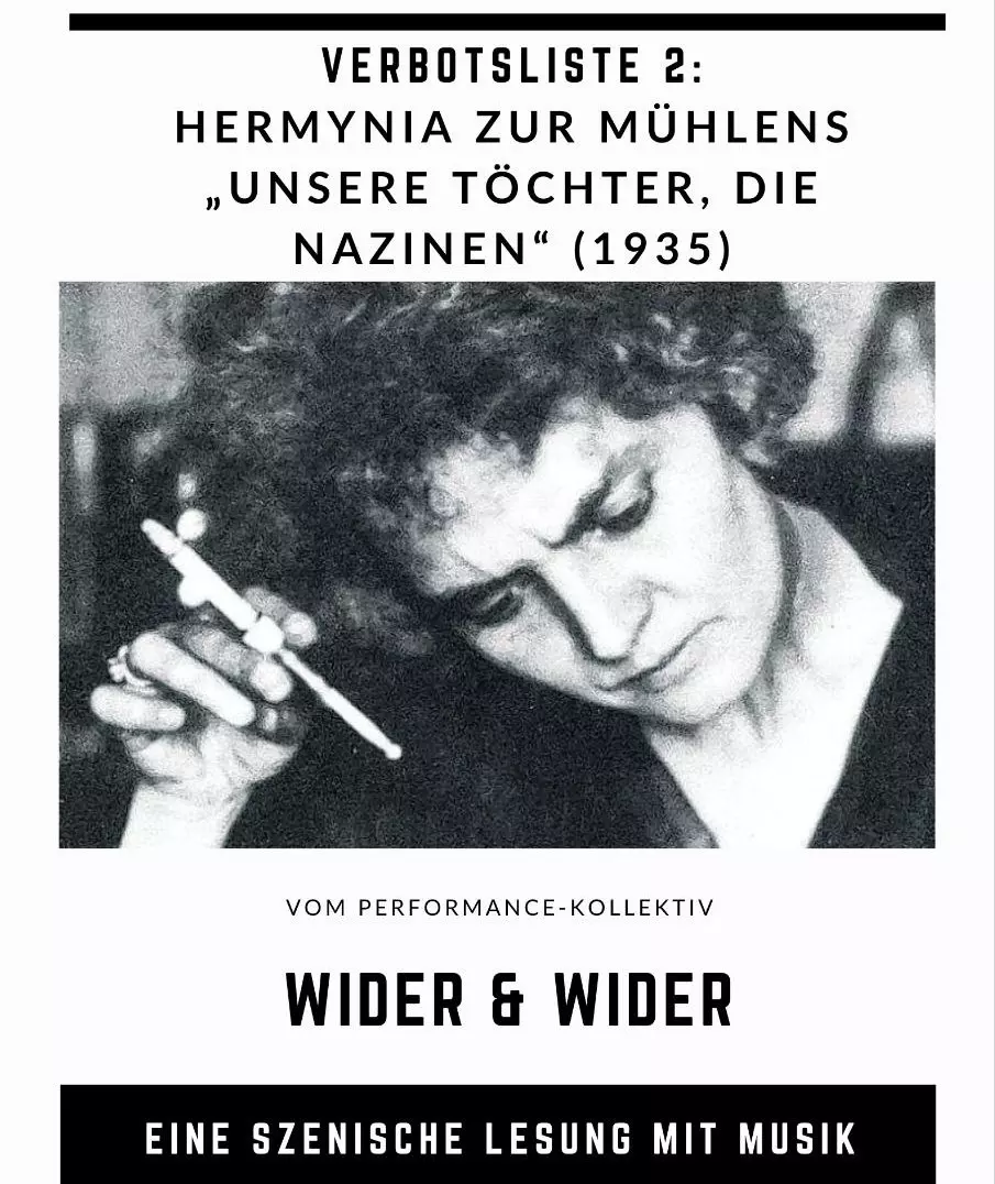 Verbotsliste 2: Hermynia Zur Mühlens "Unsere Töchter, die Nazinen" (1935)