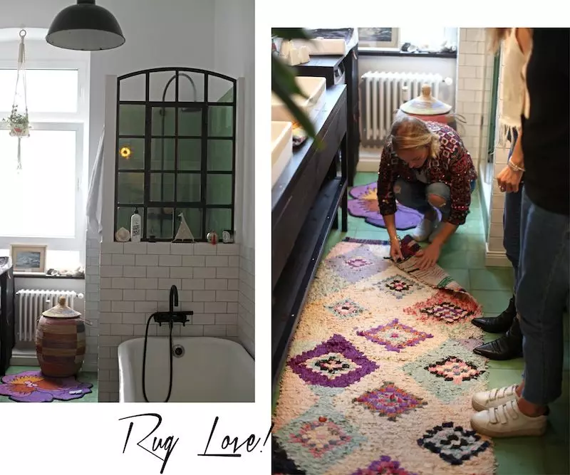 Berberlin-Teppiche-Badezimmer
