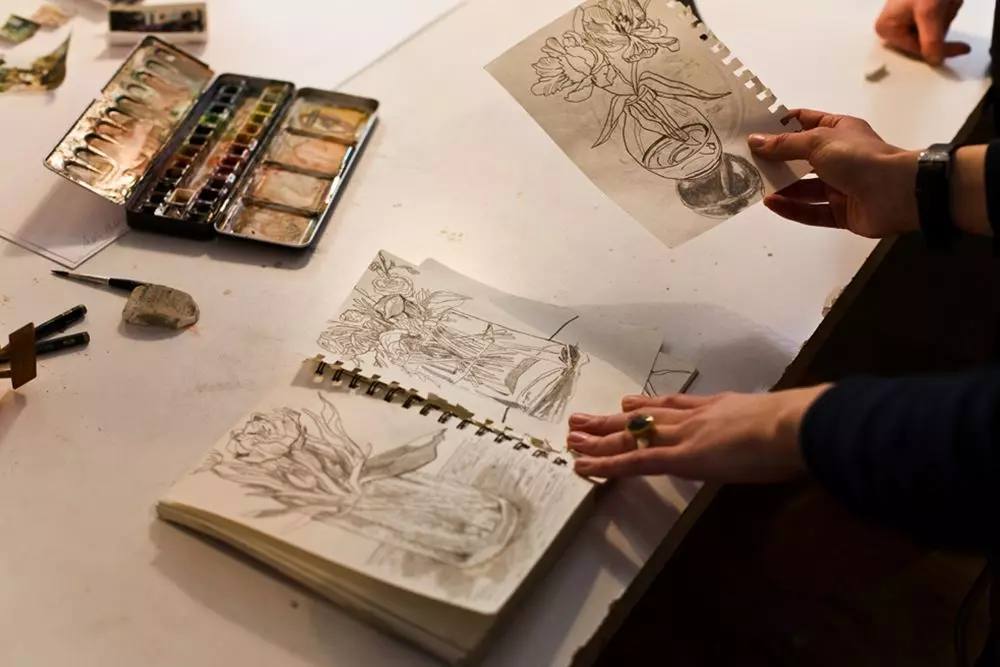 Femtastics-Clara-Dittmer-Kunst-Skizzenbuch