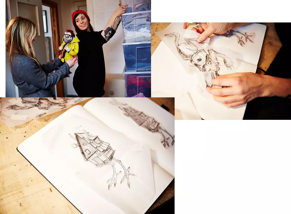 Femtastics-Jules-Wenzel-Skizzenbuch