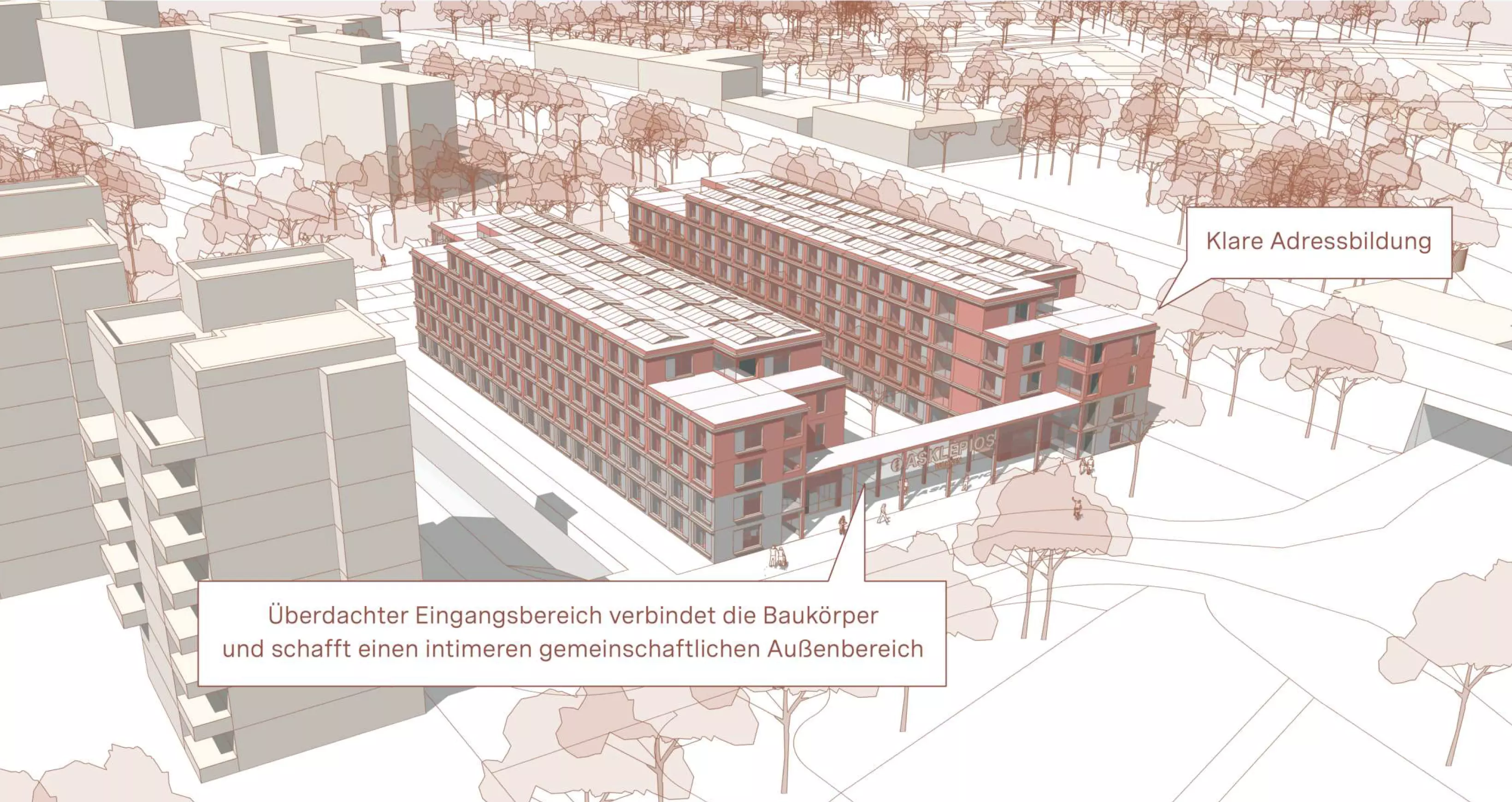 Mitarbeiterwohnungen, Mitarbeiter, Wohnen, Asklepios