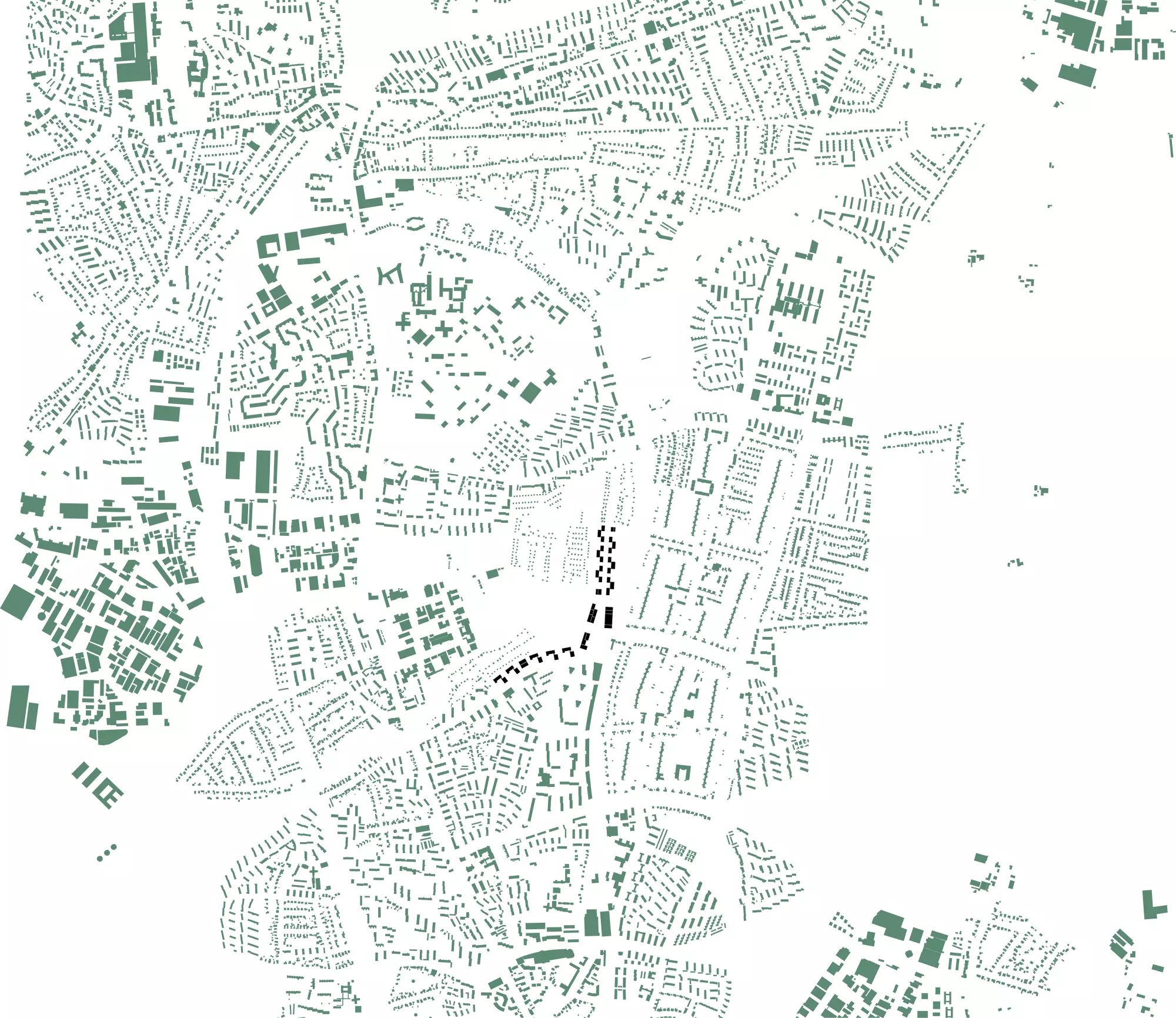 Schwarzplan Diekmoor