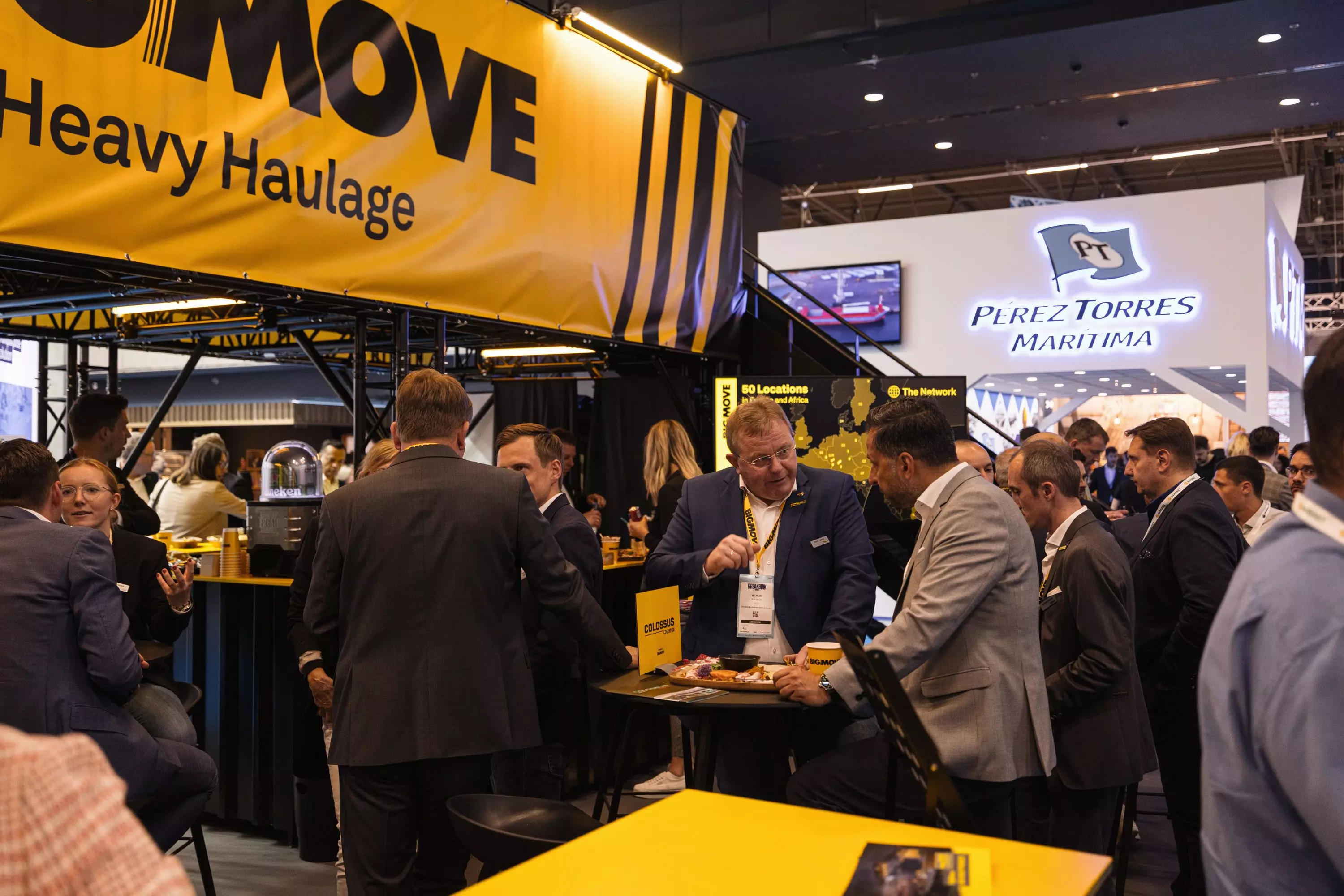 Messestand auf der BreakBulk