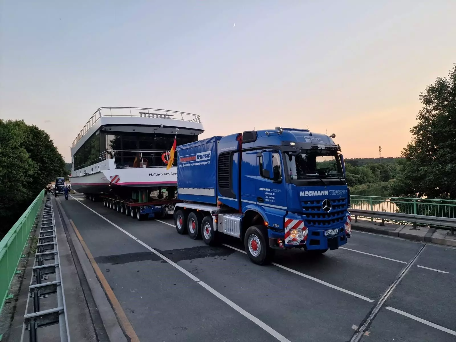 Transport von Hegmann