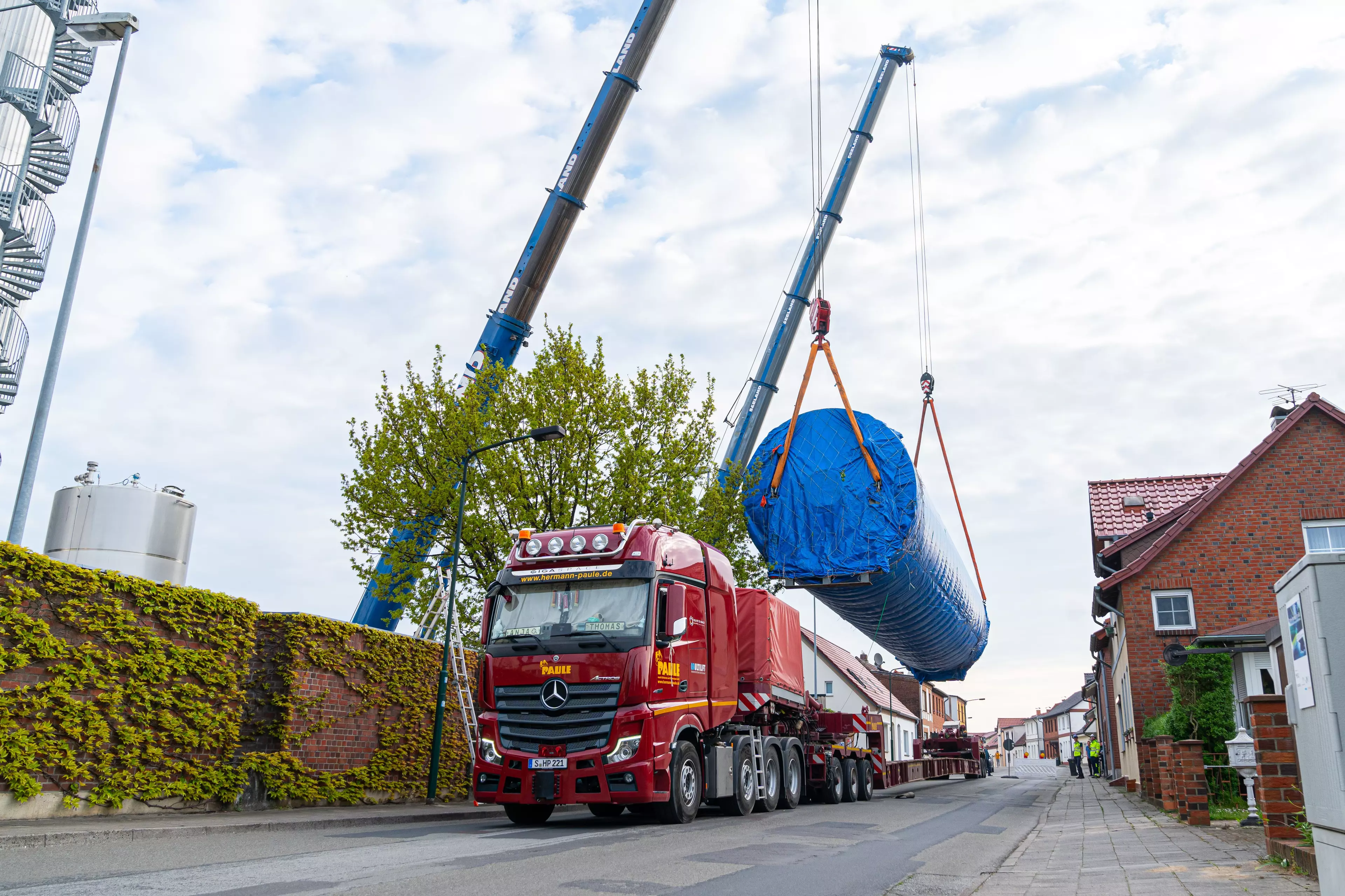 Transport von Paule