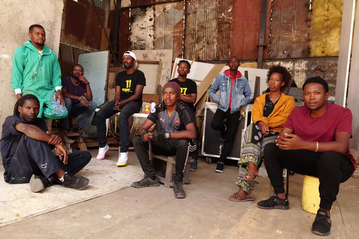Wajukuu Arts Collective Group picture