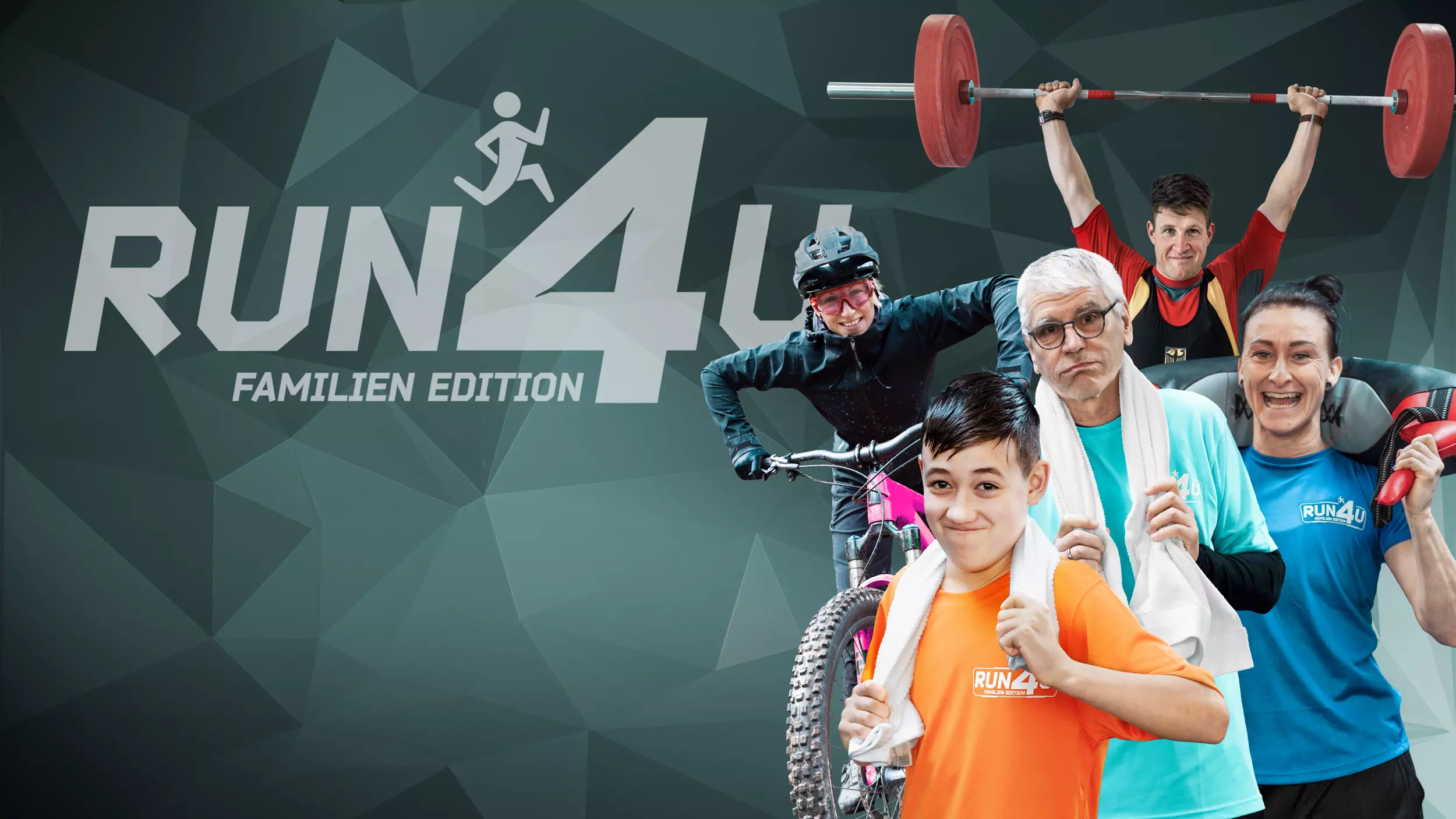 Das Bild zeigt eine Szene aus der Serie RUN4U - die Familienedition.