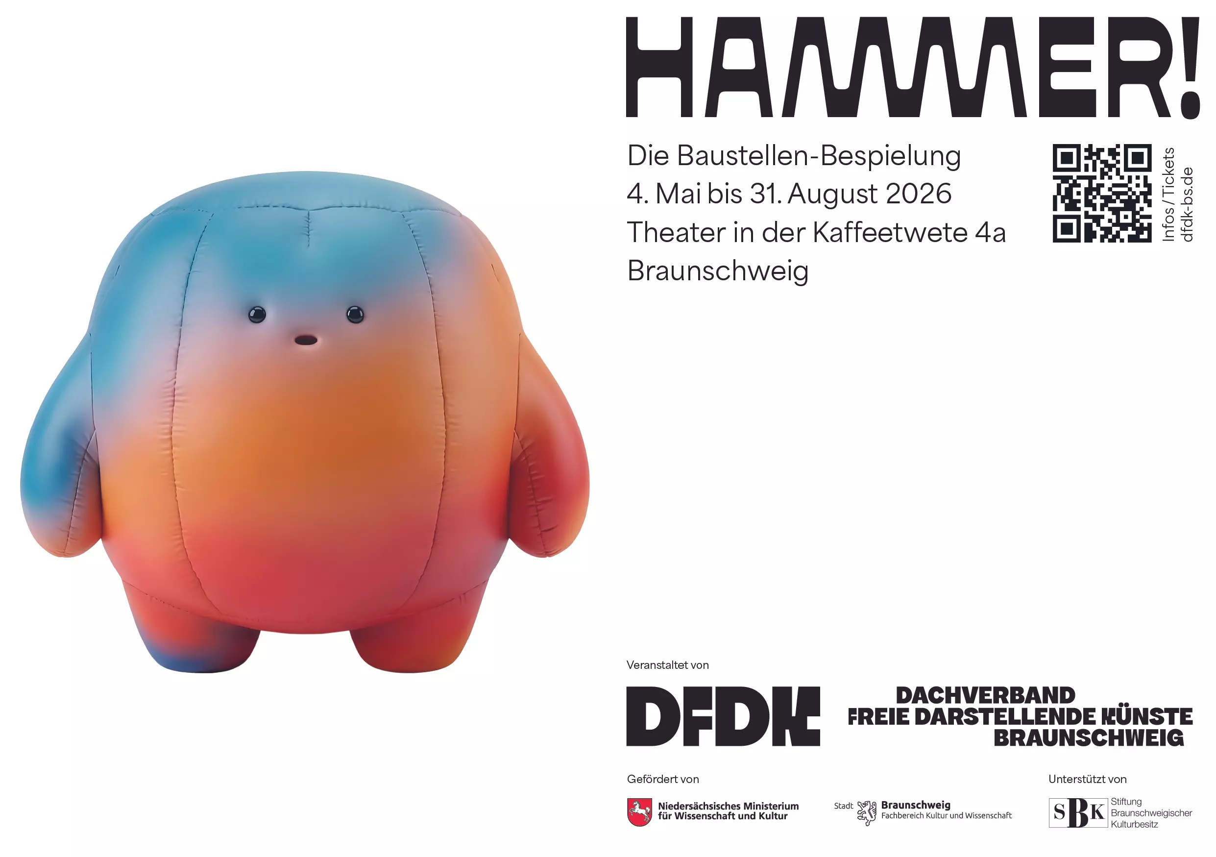 Postkartenansicht der HAMMER!-Spielreihe
