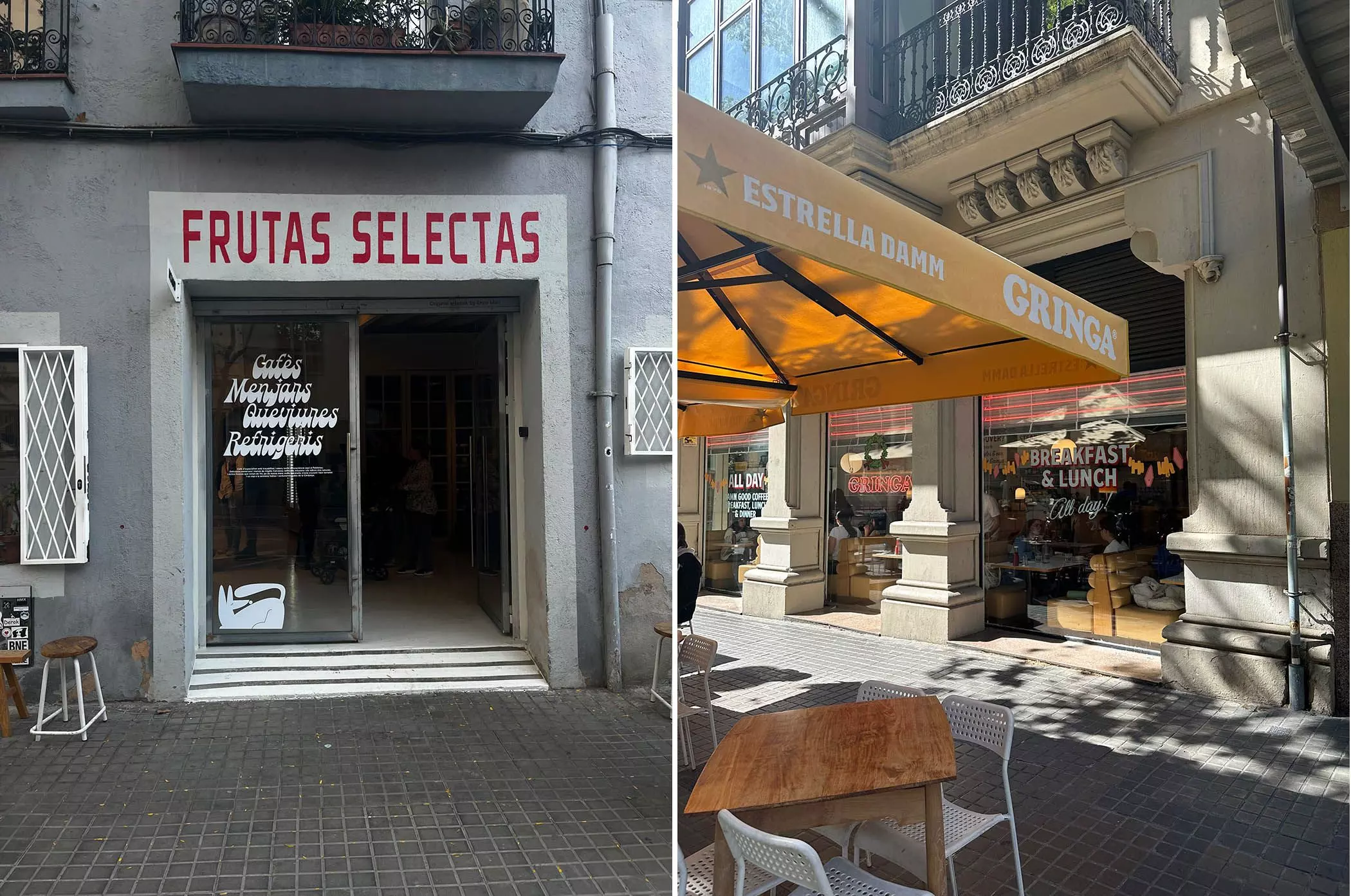 Das "Nomad" Café in Barcelona.