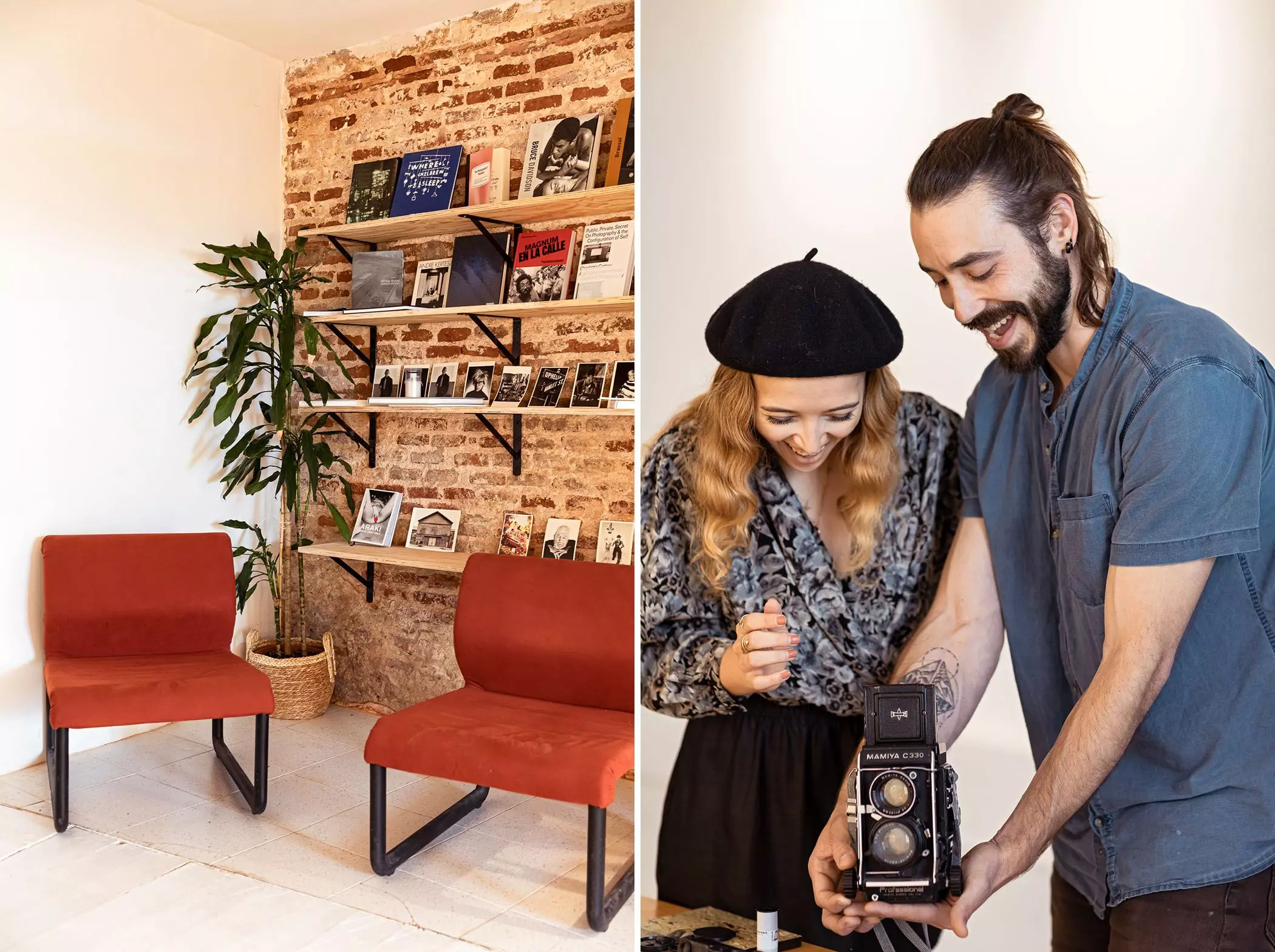 „Amigou Lab“-Gründer John Muha mit Autorin Paulina Kulczycki | femtastics