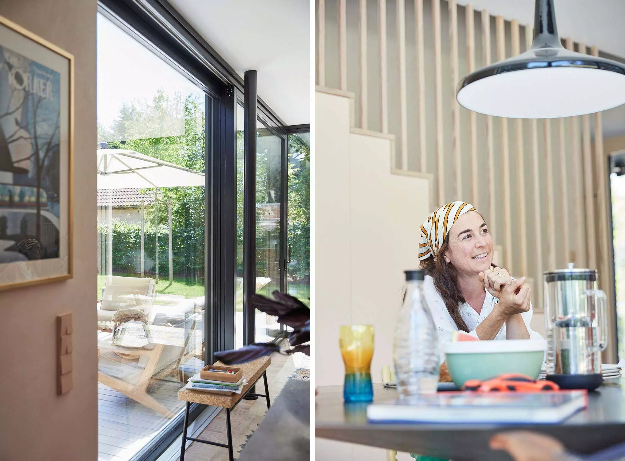 Glasfront im Haus von Janine Dudenhöffer | femtastics