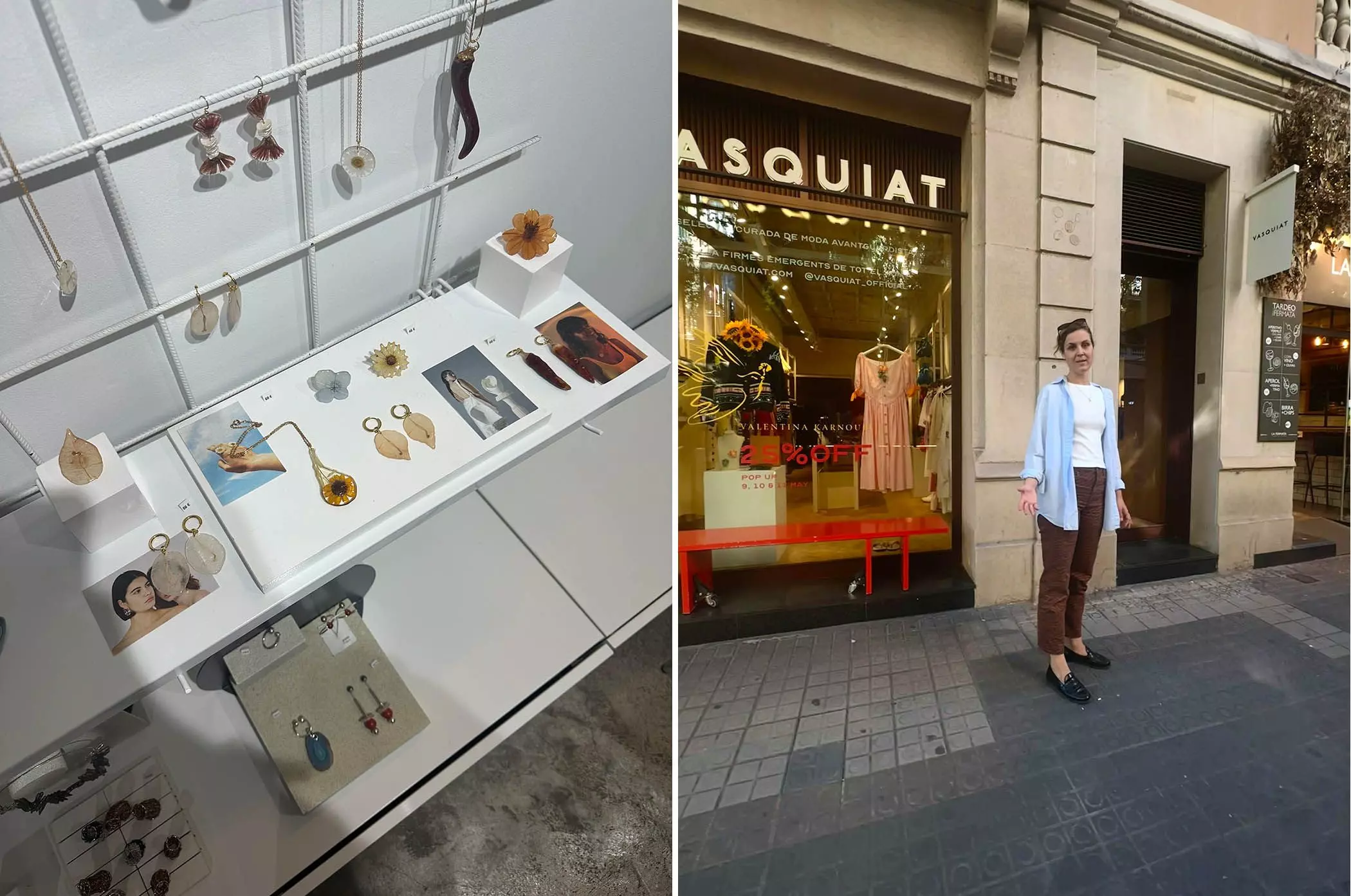 Der "Angles Store" und der "Vasquiat" Store in Barcelona