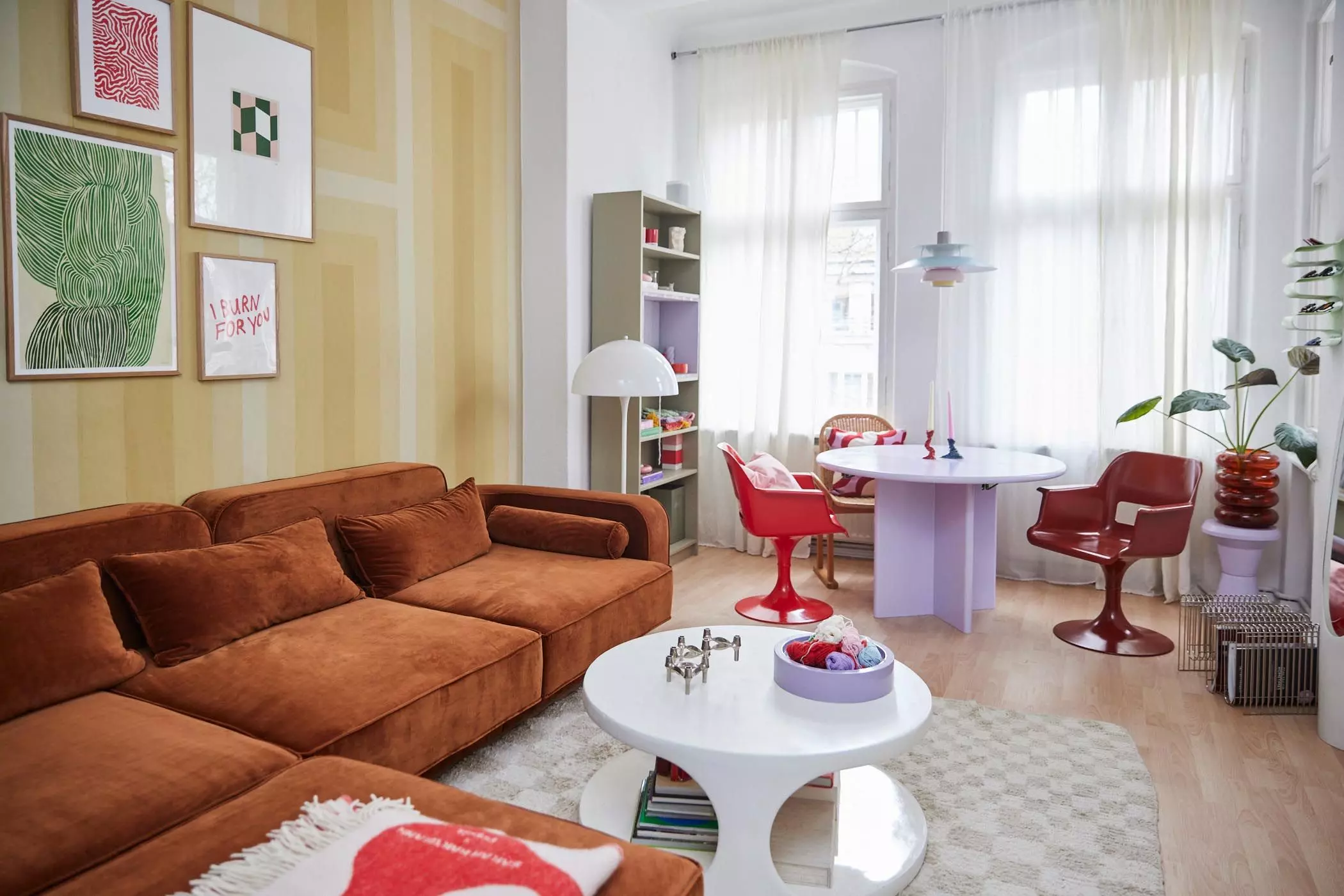 Wohn- und Esszimmer von DiY-Expertin Sarah Hartmann - femtastics