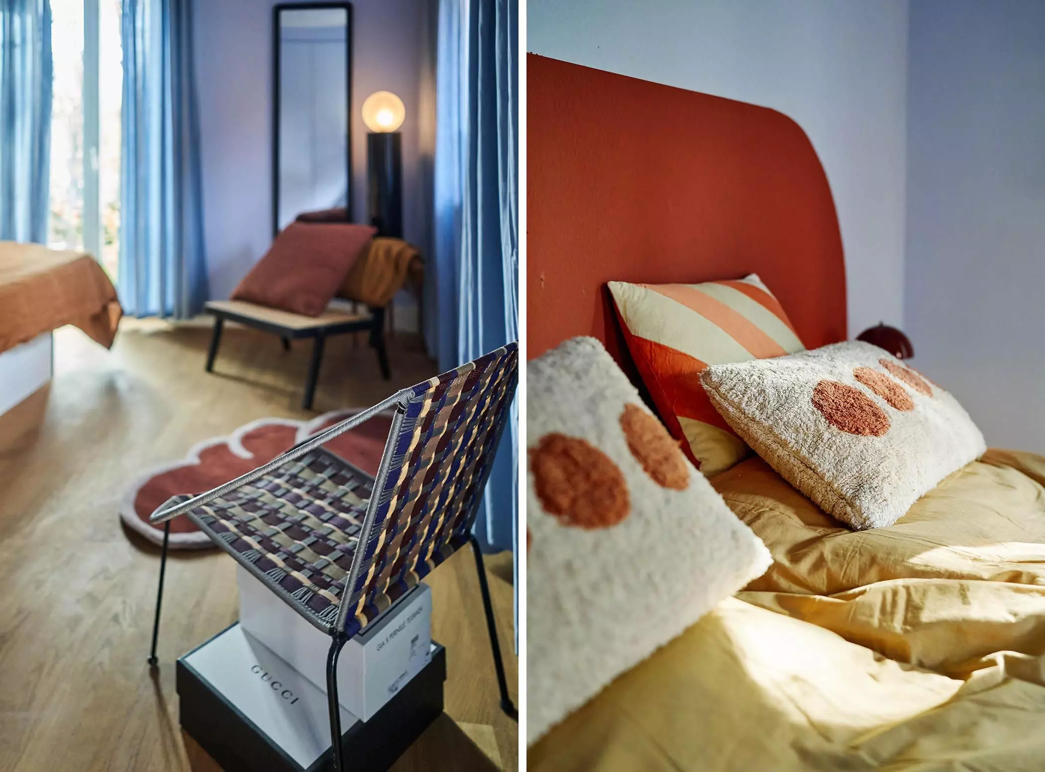 Schlafzimmer im Haus von Alexandra von Frankenberg - femtastics