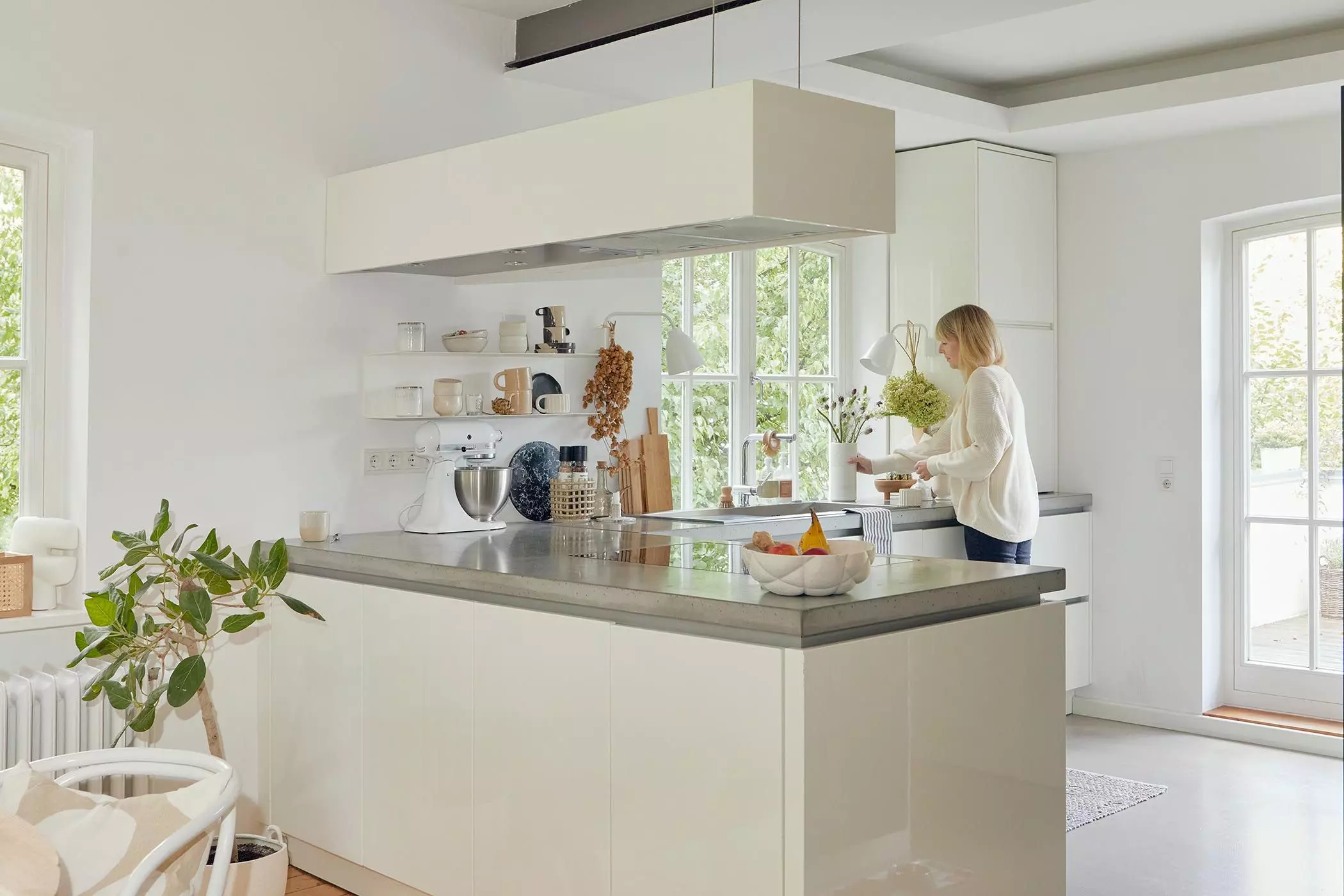 Jessica Haas in ihrer Küche | femtastics