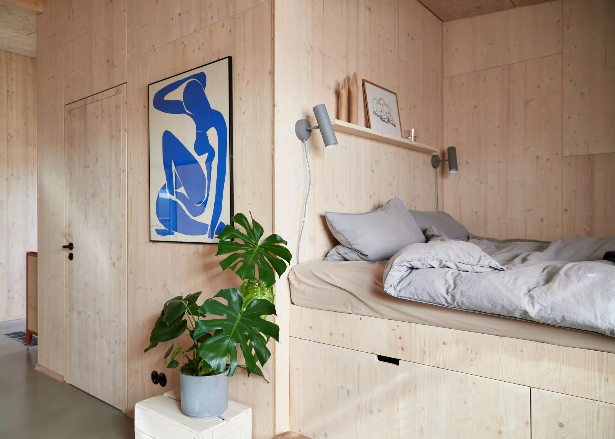 Schönes Nischeneinbaubett | femtastics