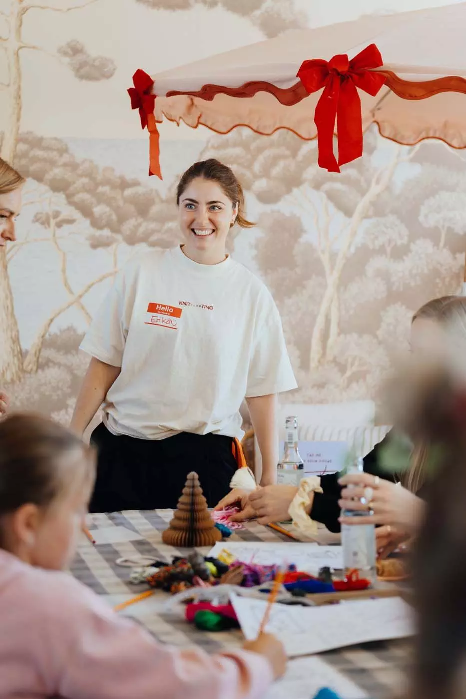 Basteln beim Pinterest Event