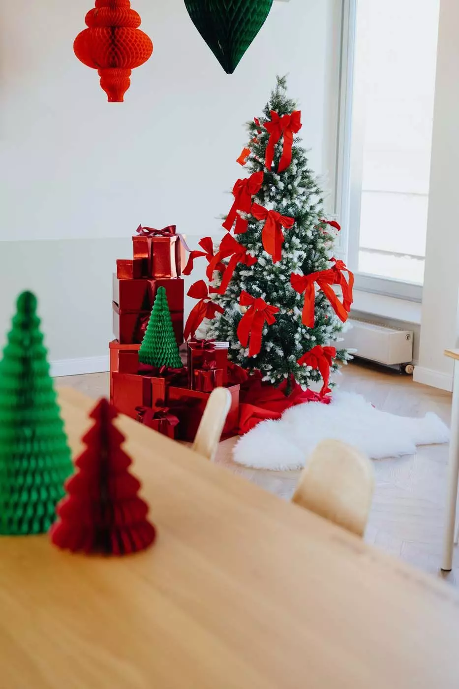 Weihnachtsdeko beim Pinterest-Event