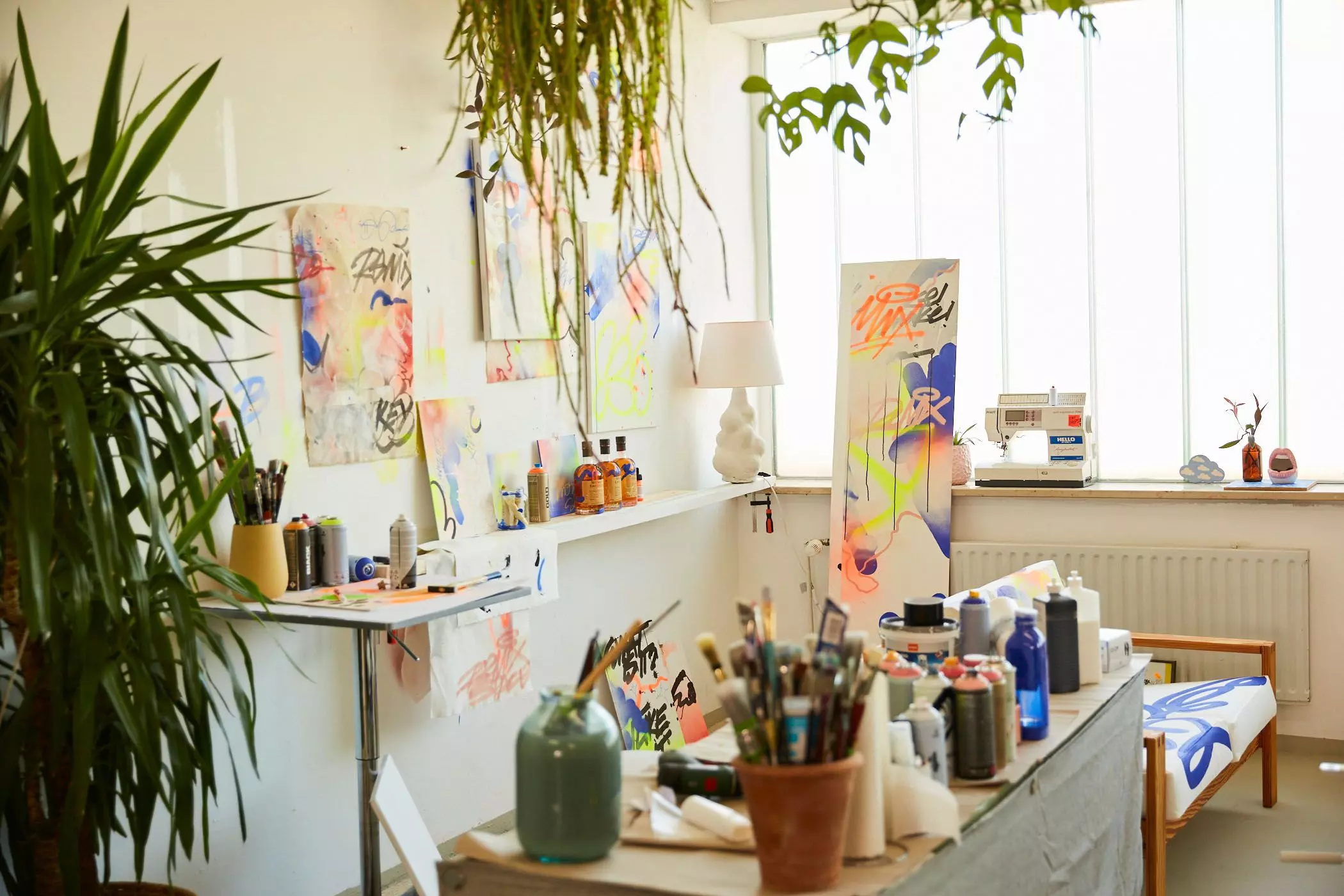 Das Hamburger Atelier von Künstlerin Anna T-Iron - femtastics