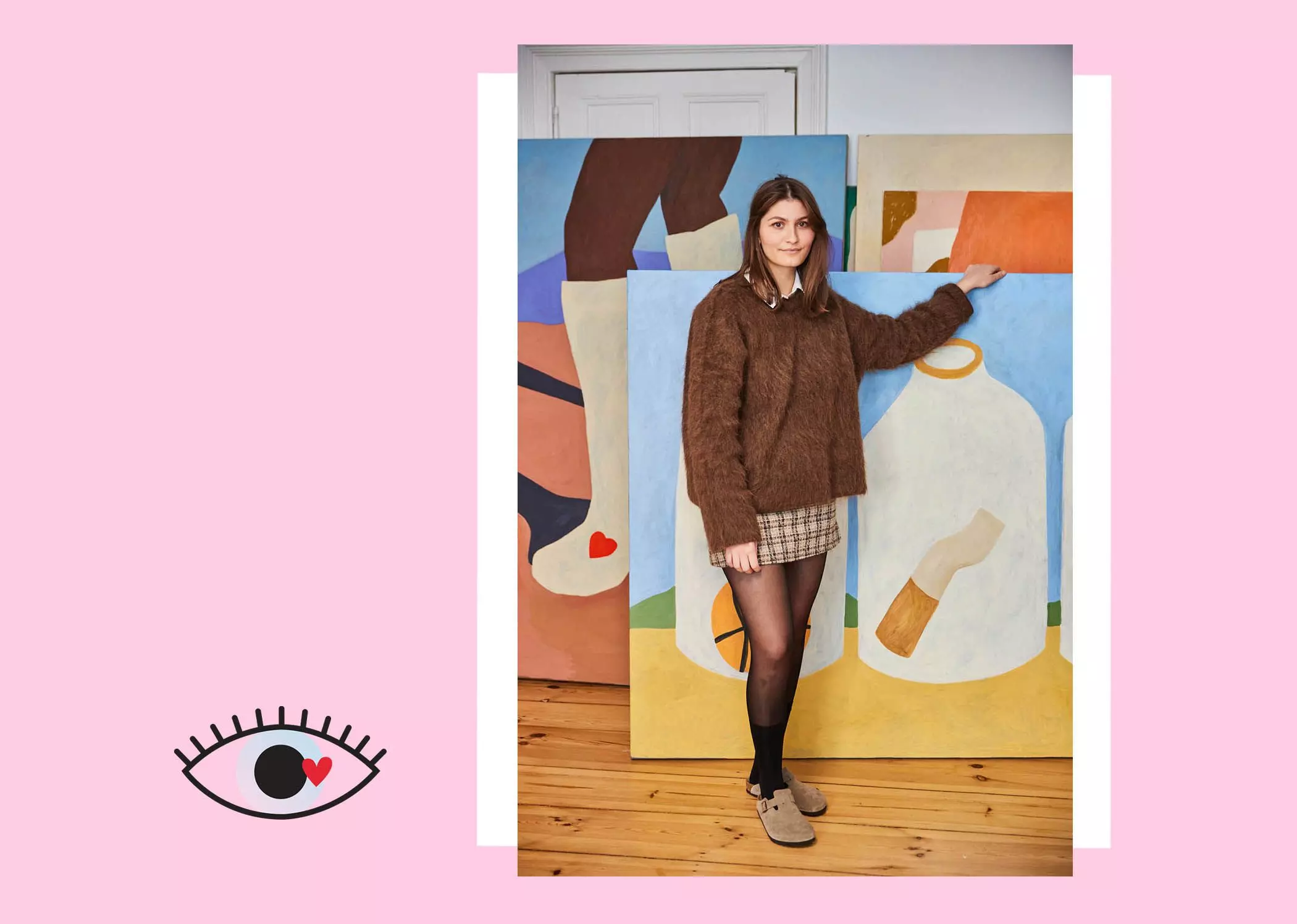 Künstlerin Fabienne Meyer aka "Bings" zeigt uns ihre Gemälde - femtastics