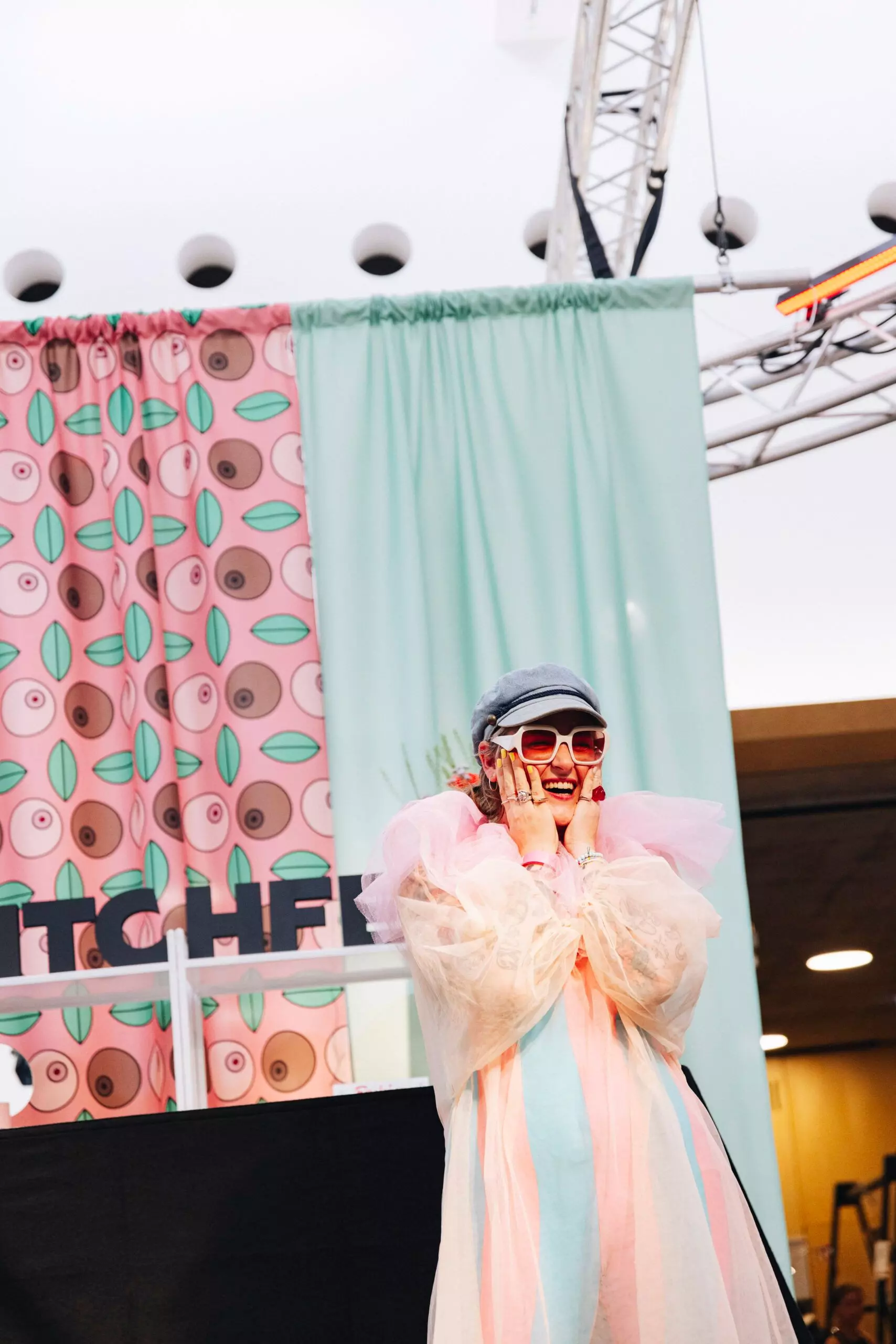 Kim Hoss beim "Bitch Fest"