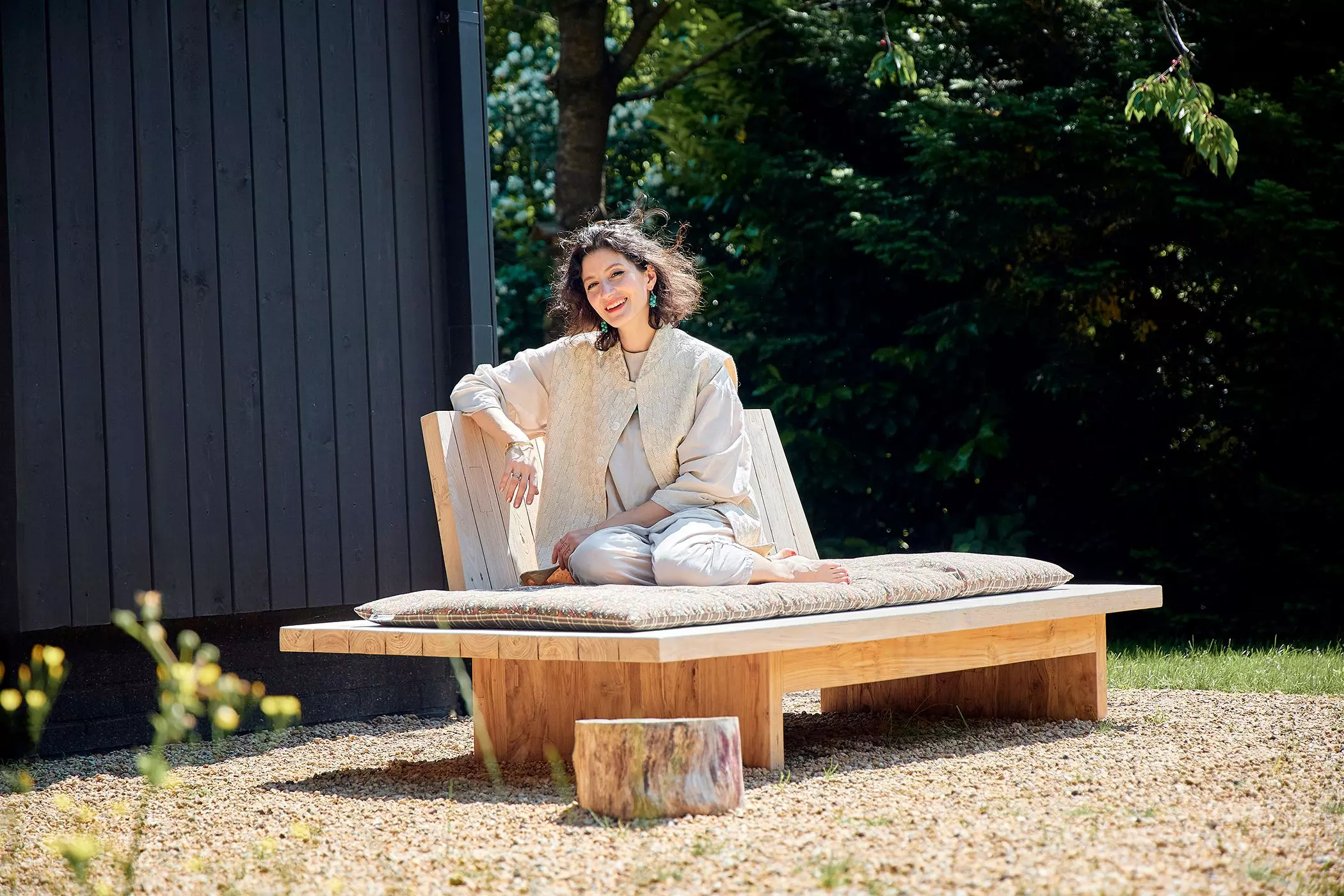 Büsra Qadir ist mit ihrer Familia aufs Land gezogen.