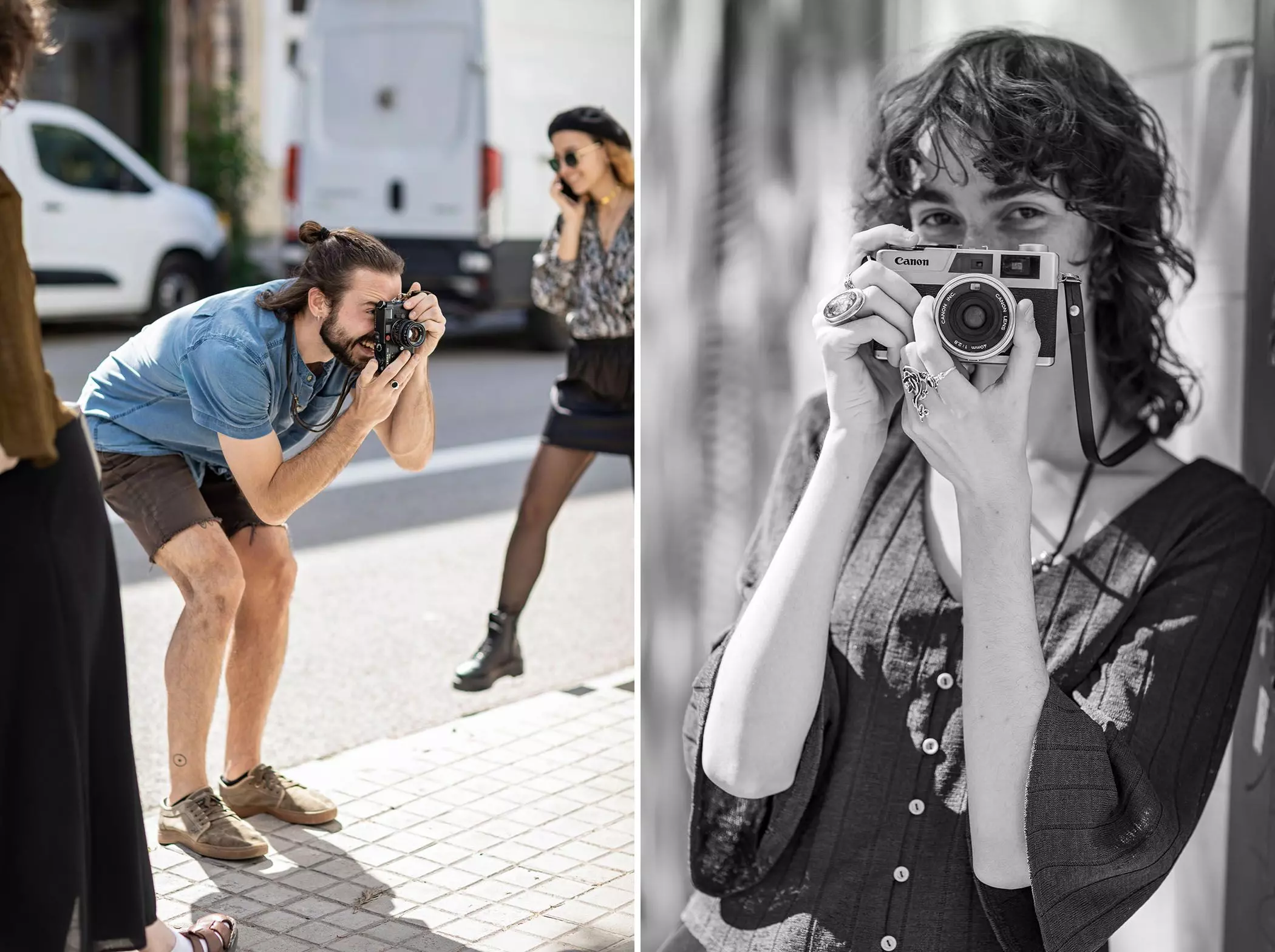 Die Mitglieder des analogen Fotografenkollektiv „Amigou Lab“ in Barcelona | femtastics