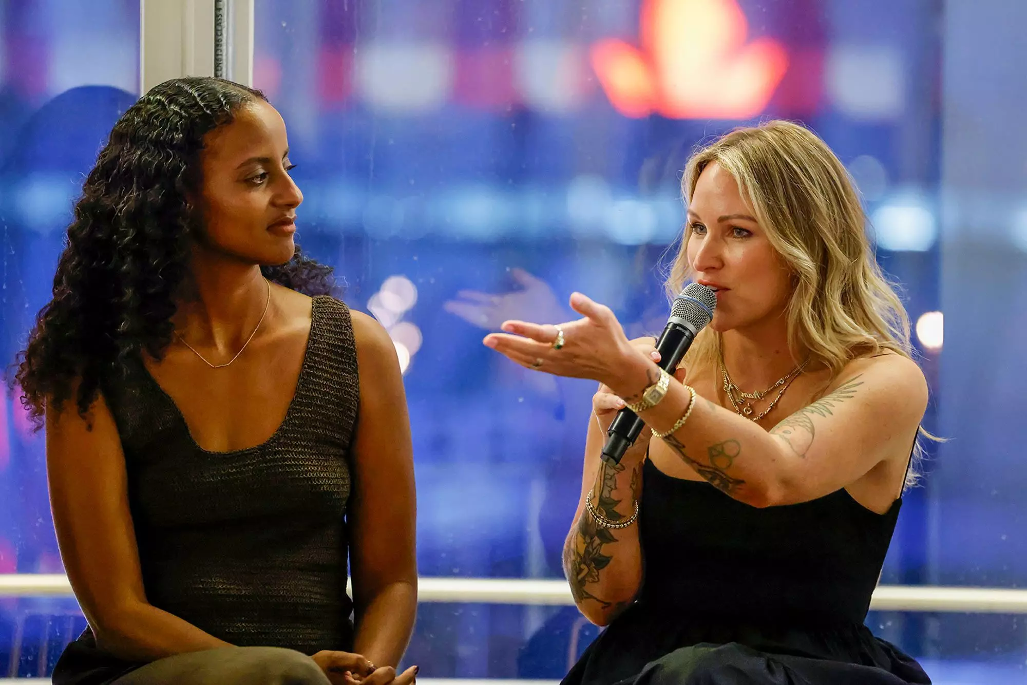 Sara Nuru und Evelyn Weigert