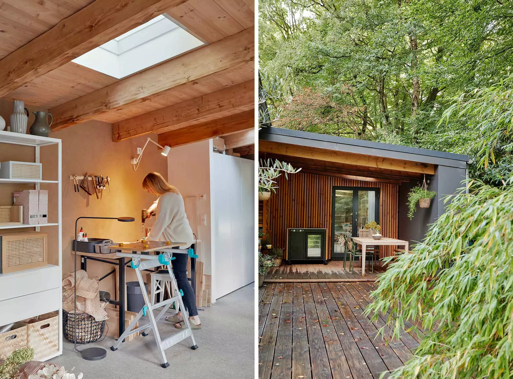 Jessica Haas baut Möbel in ihrem Anbau | femtastics