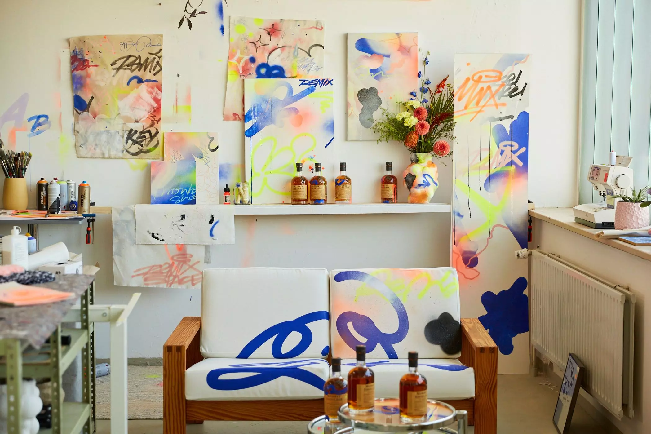 Das Hamburger Atelier der Künstlerin Anna T-Iron - femtastics