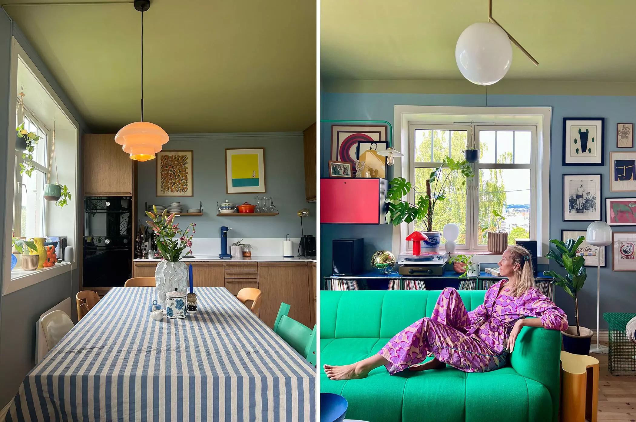 So schön bunt ist es bei Kjerstin Ofstad