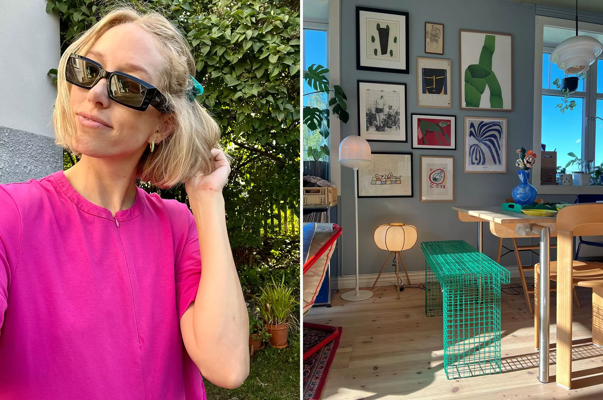 Kjerstin Ofstad und ihre tolle Wohnung