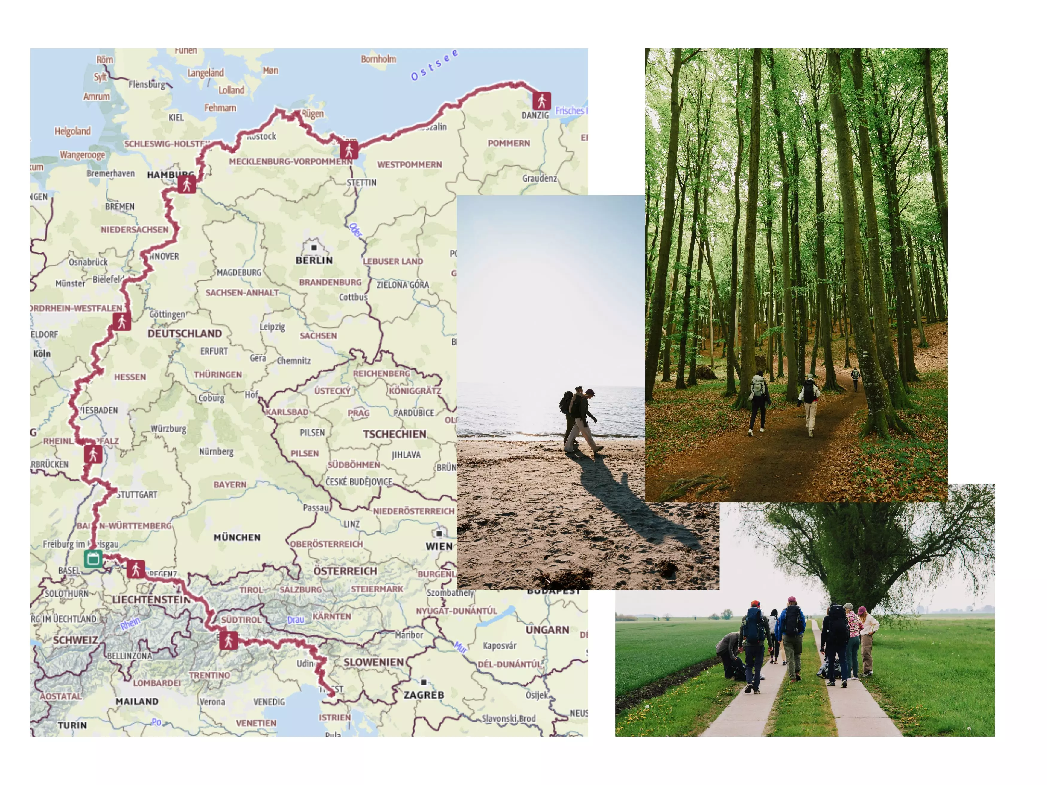 Europas neuester Thru-Hike: Der 3.493 Kilometer lange "Wolf Trail" von der Ostseeküste bis zur Adria.