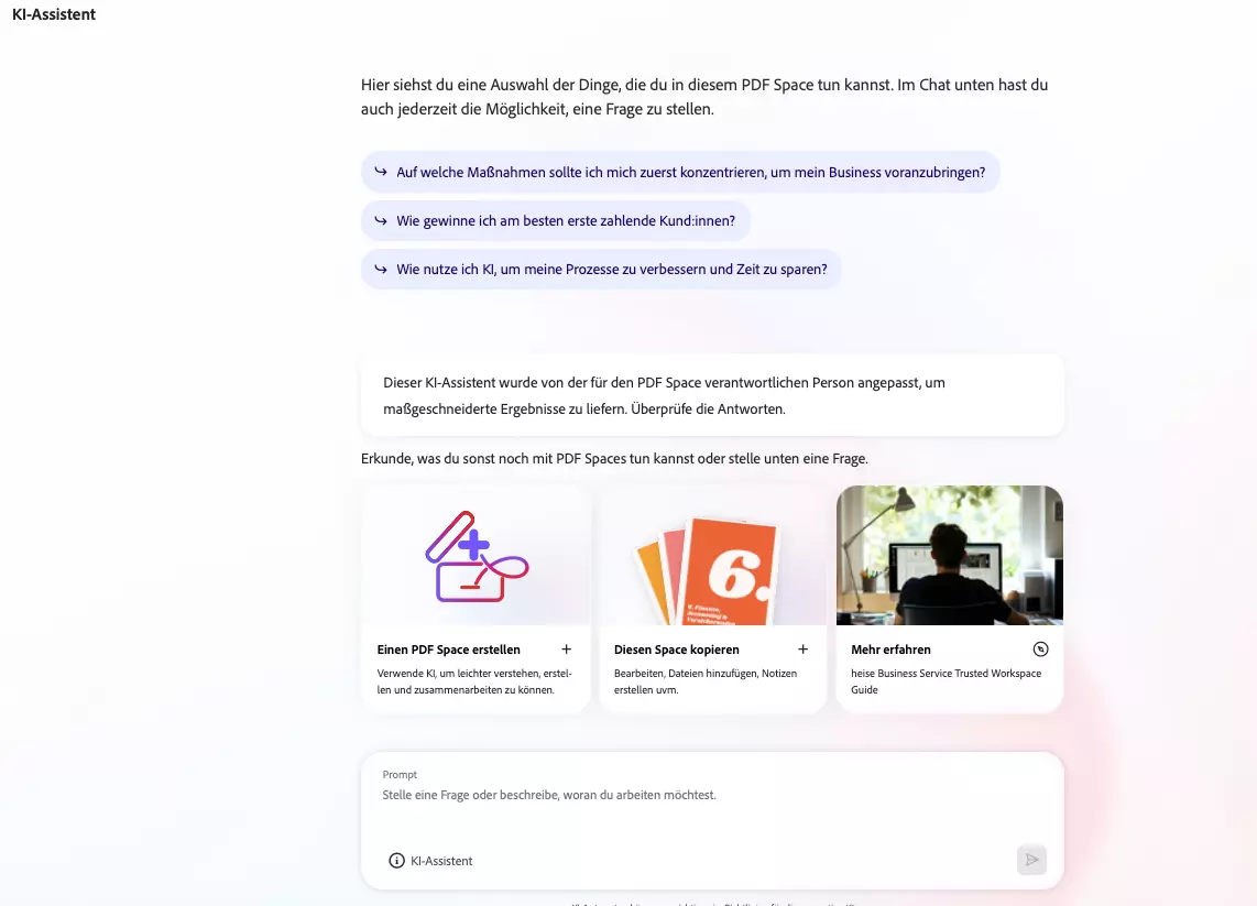 Adobe PDF-Space Gruendungs-Guide Screenshot 3