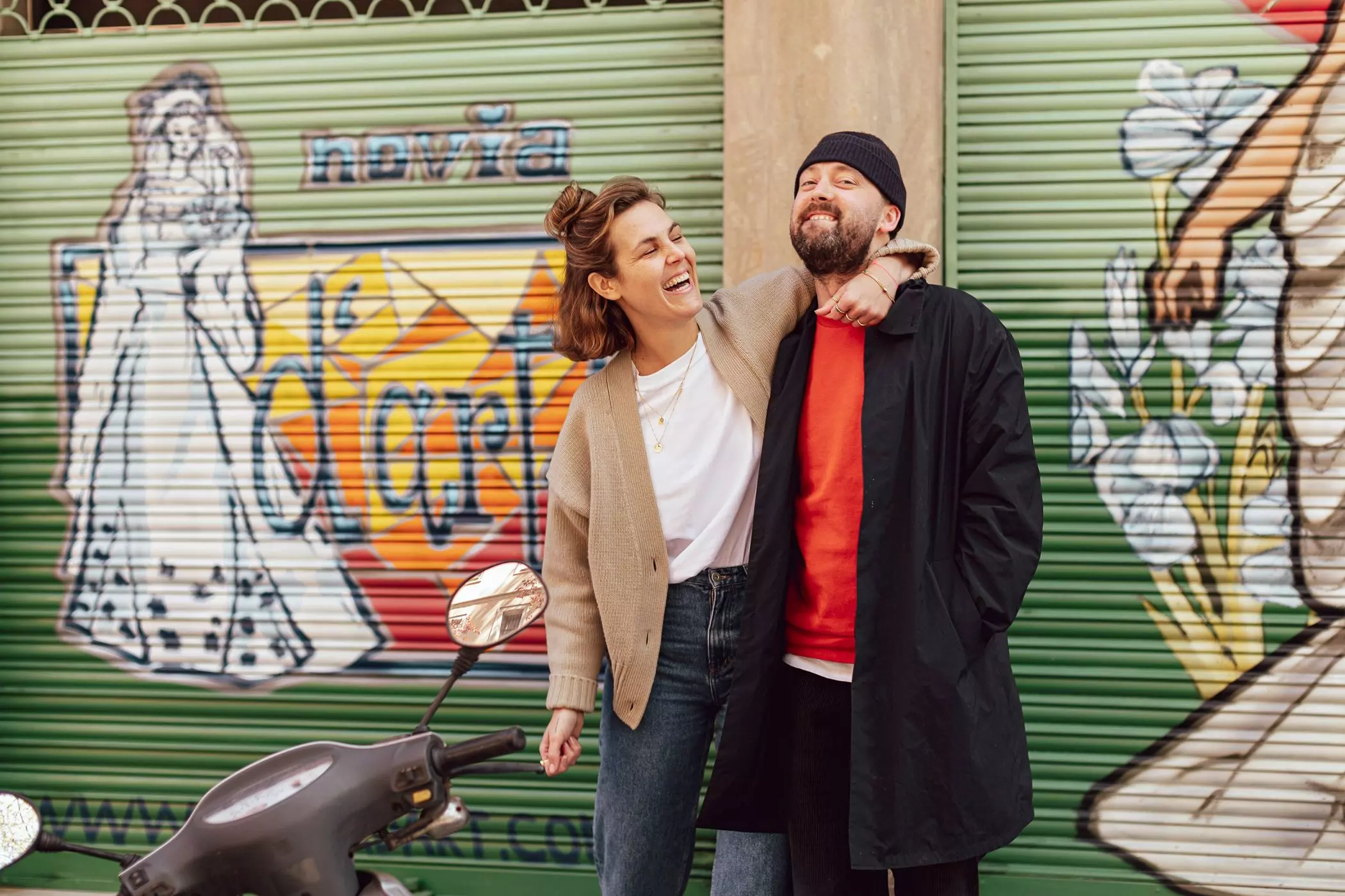 Elisabeth Articus vom Label "All about Articus" und ihr Freund Mark Bohle - femtastics