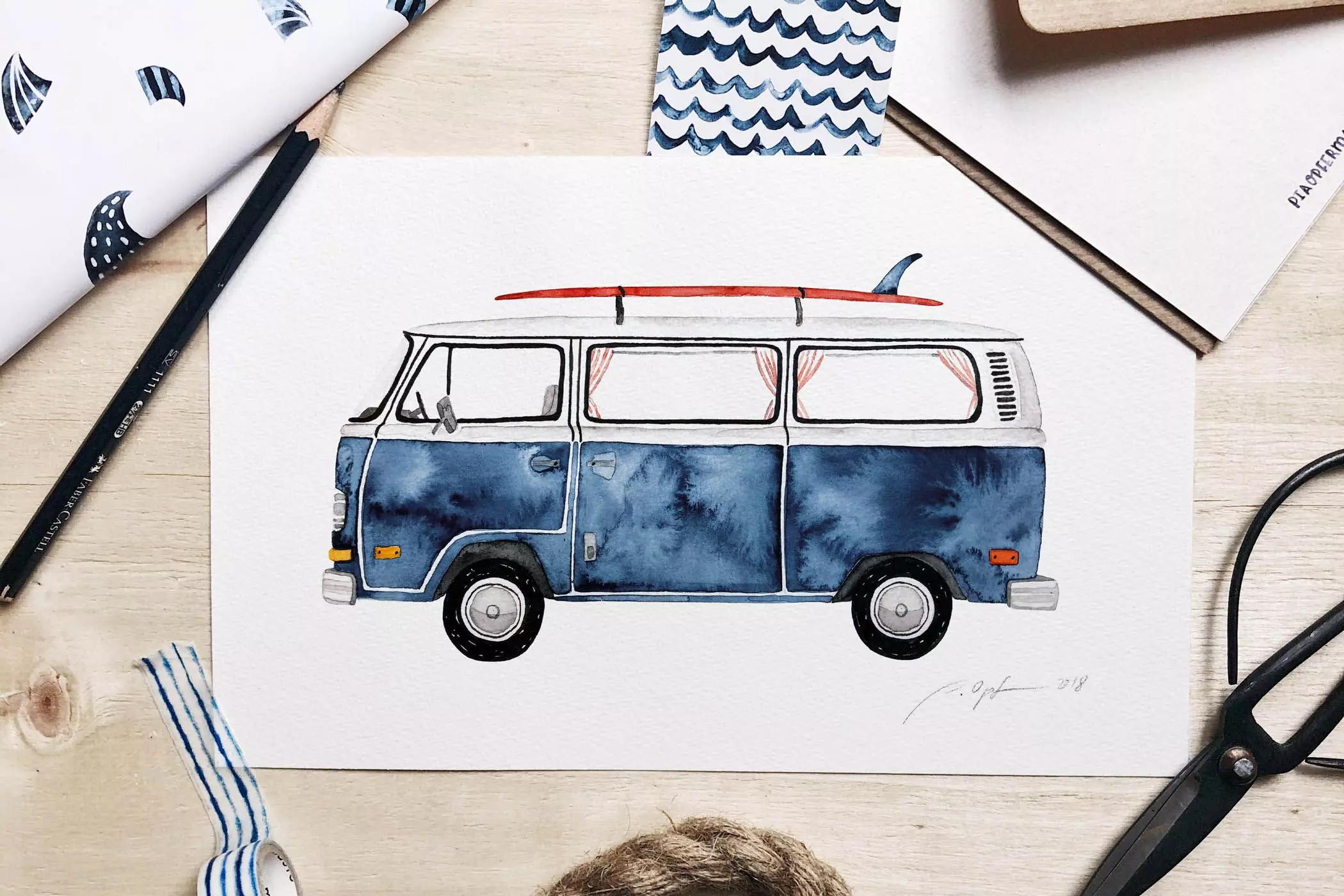 Bulli-Illustration