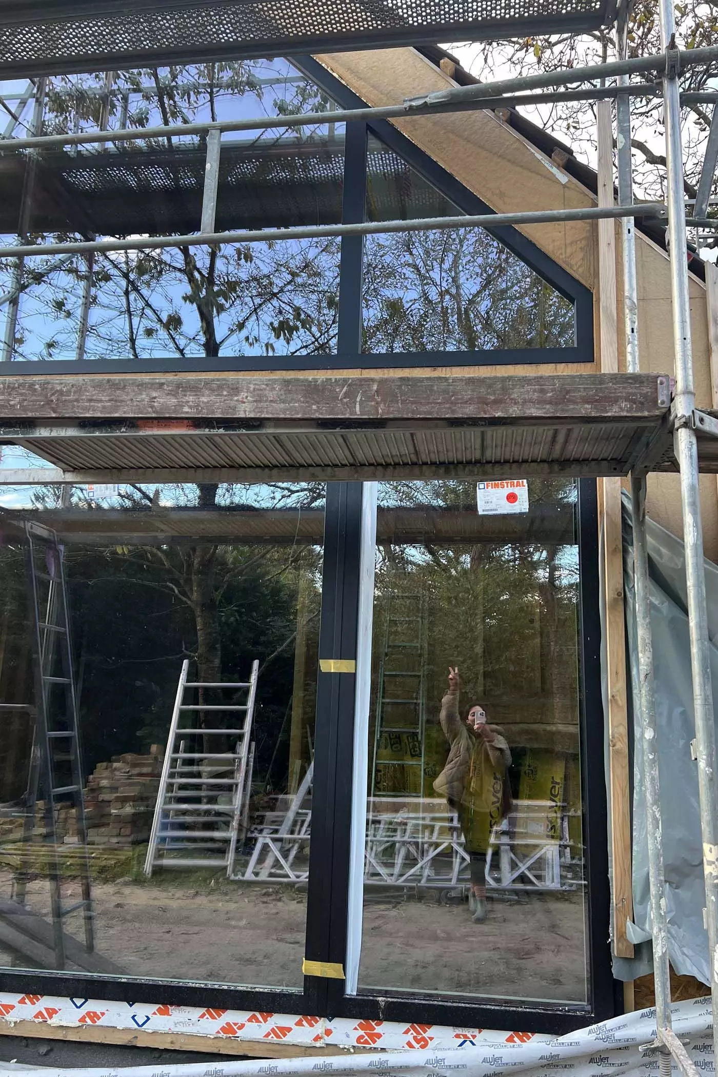 Die neue Fensterfront von Büsra Qadirs Haus - femtastics