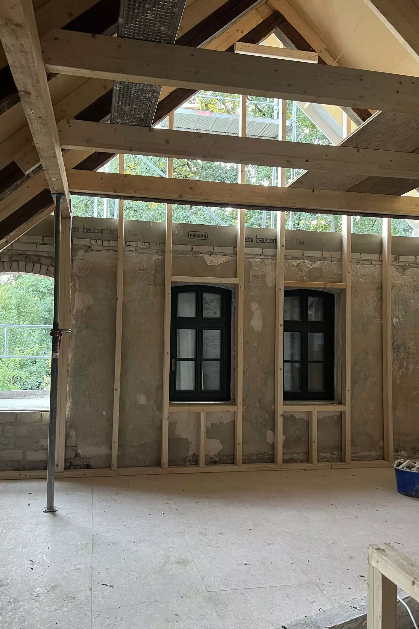 Der Altbau wird von innen gedämmt - femtastics