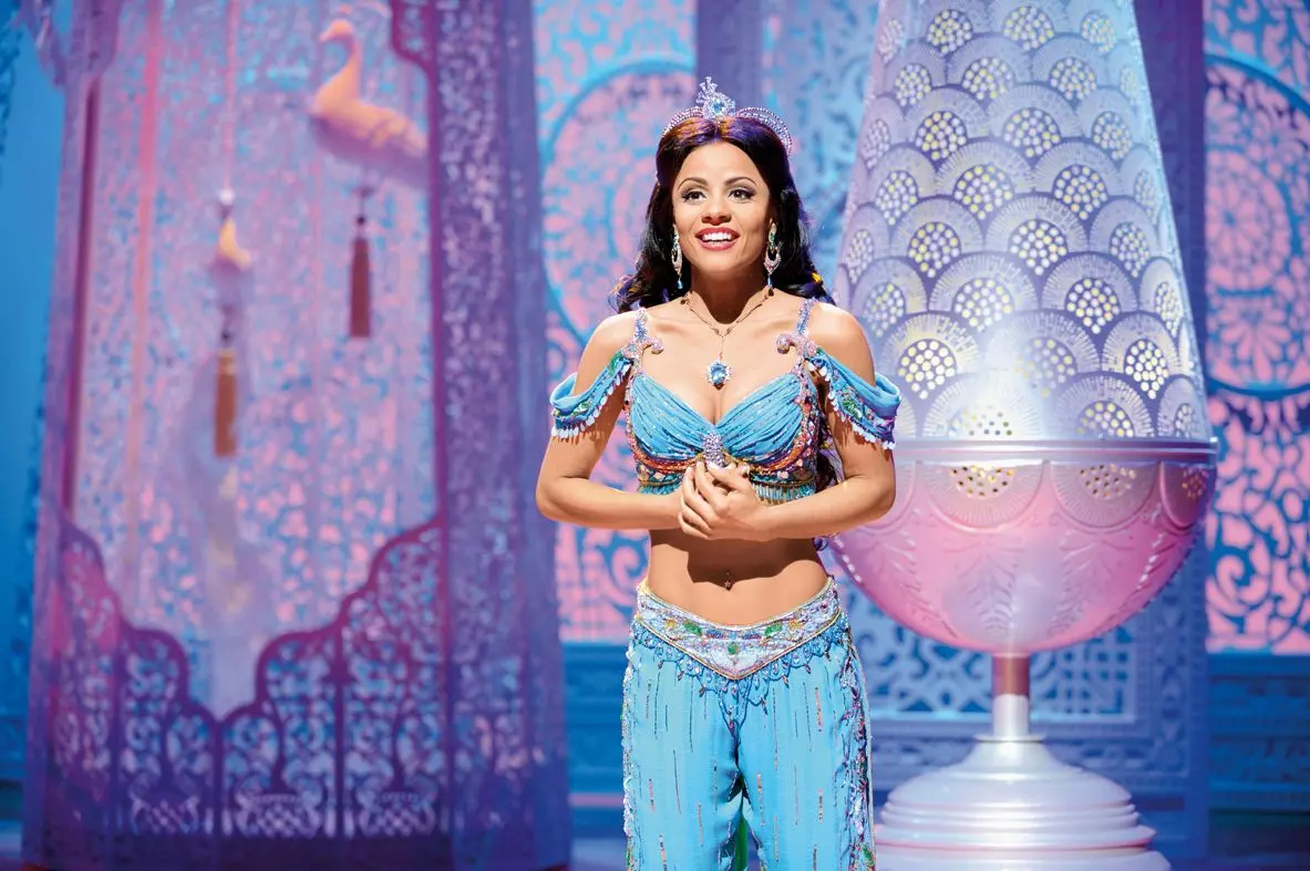 European premiere of Disneys Aladdin at the Stage Theater Neue F