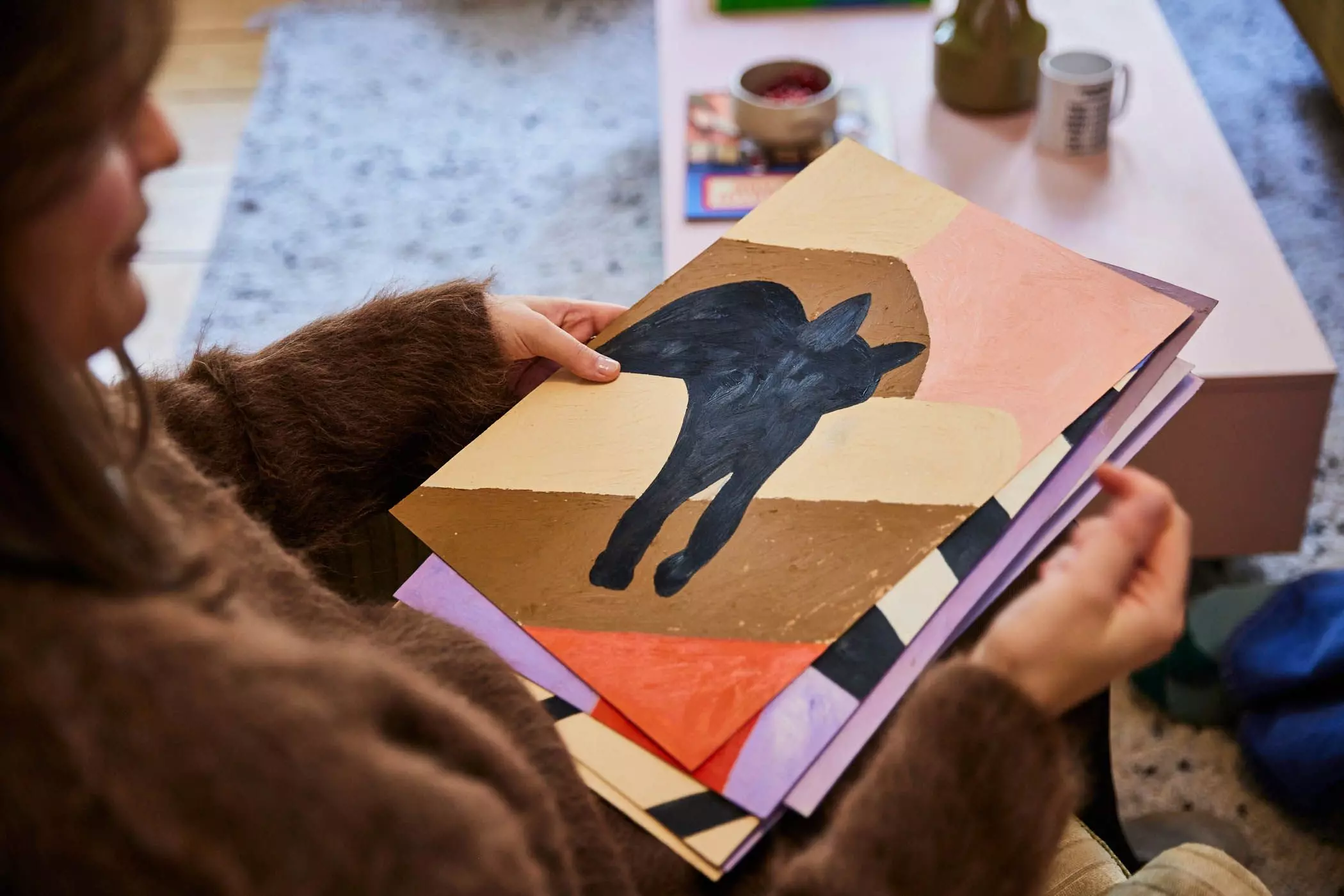 Fabienne Meyer aka Bings zeigt einige ihrer Kunstwerke - femtastics