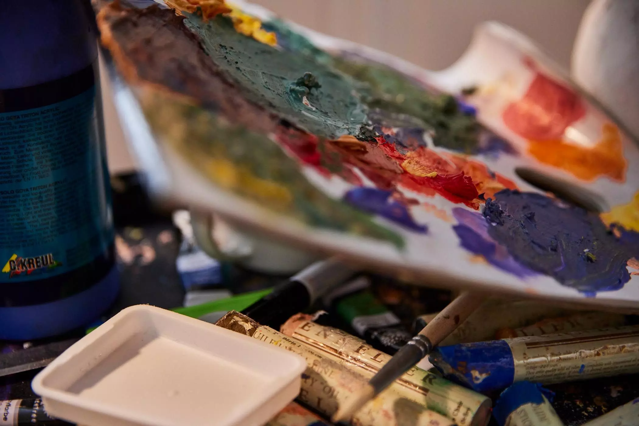 Malutensilien der Berliner Künstlerin Bings - femtastics