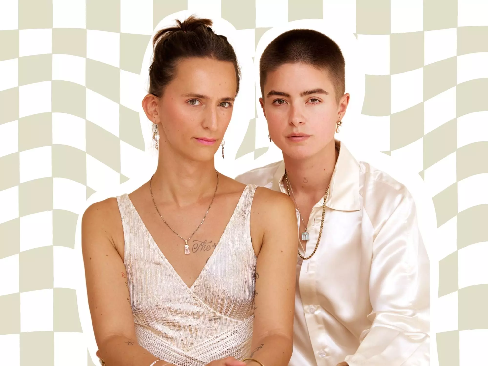 Gazelle und Gialu im femtastics Podcast