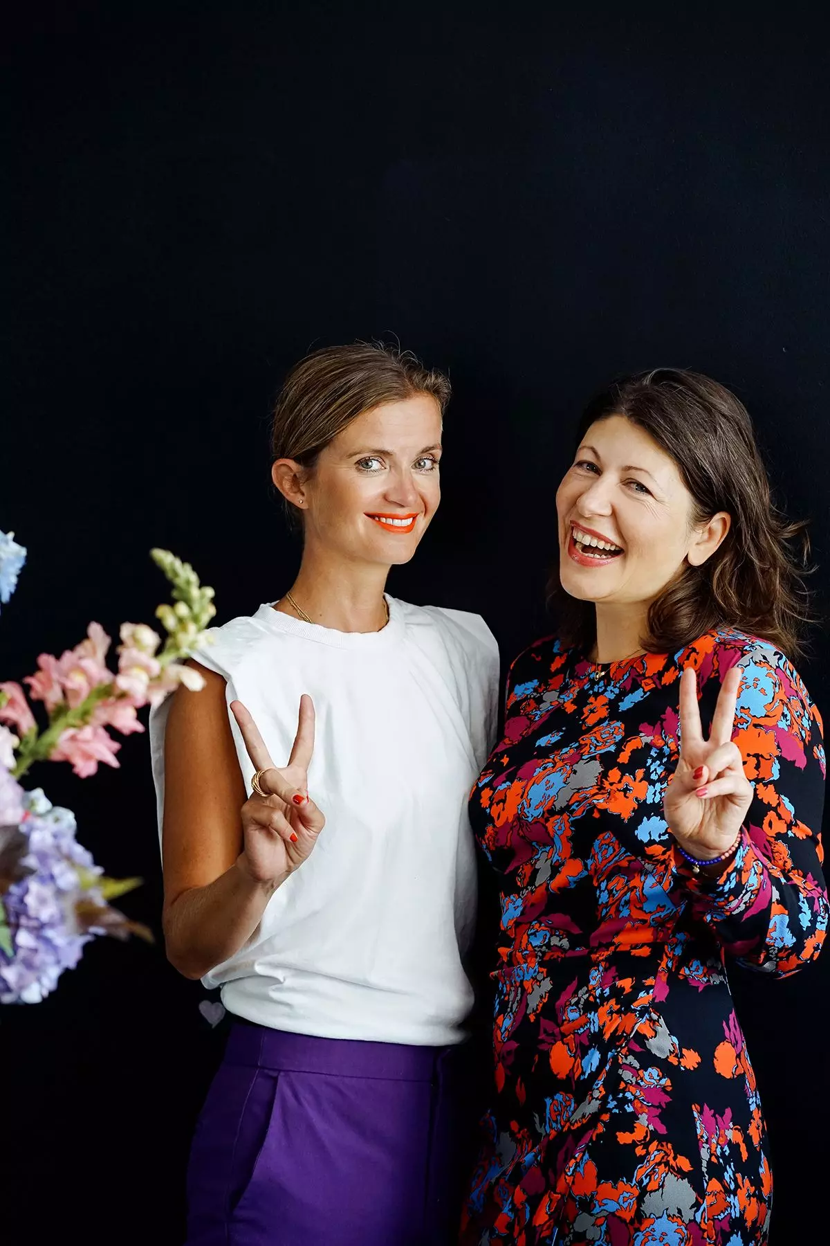 Portrait der Gründerinnen vom "Happy Immo Club" Anaïs Cosneau und Maya Miteva - femtastics