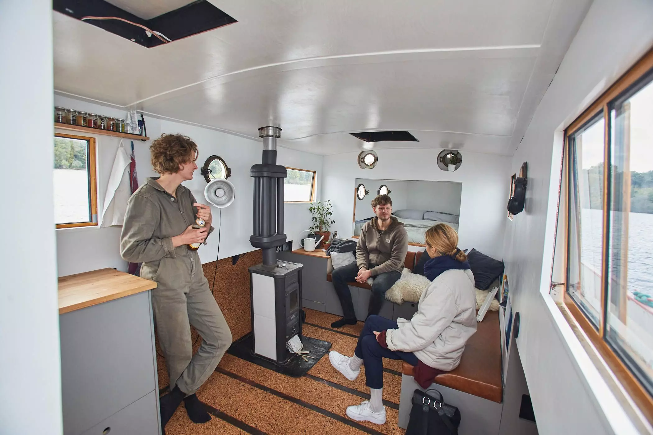 Hausboot-einrichten