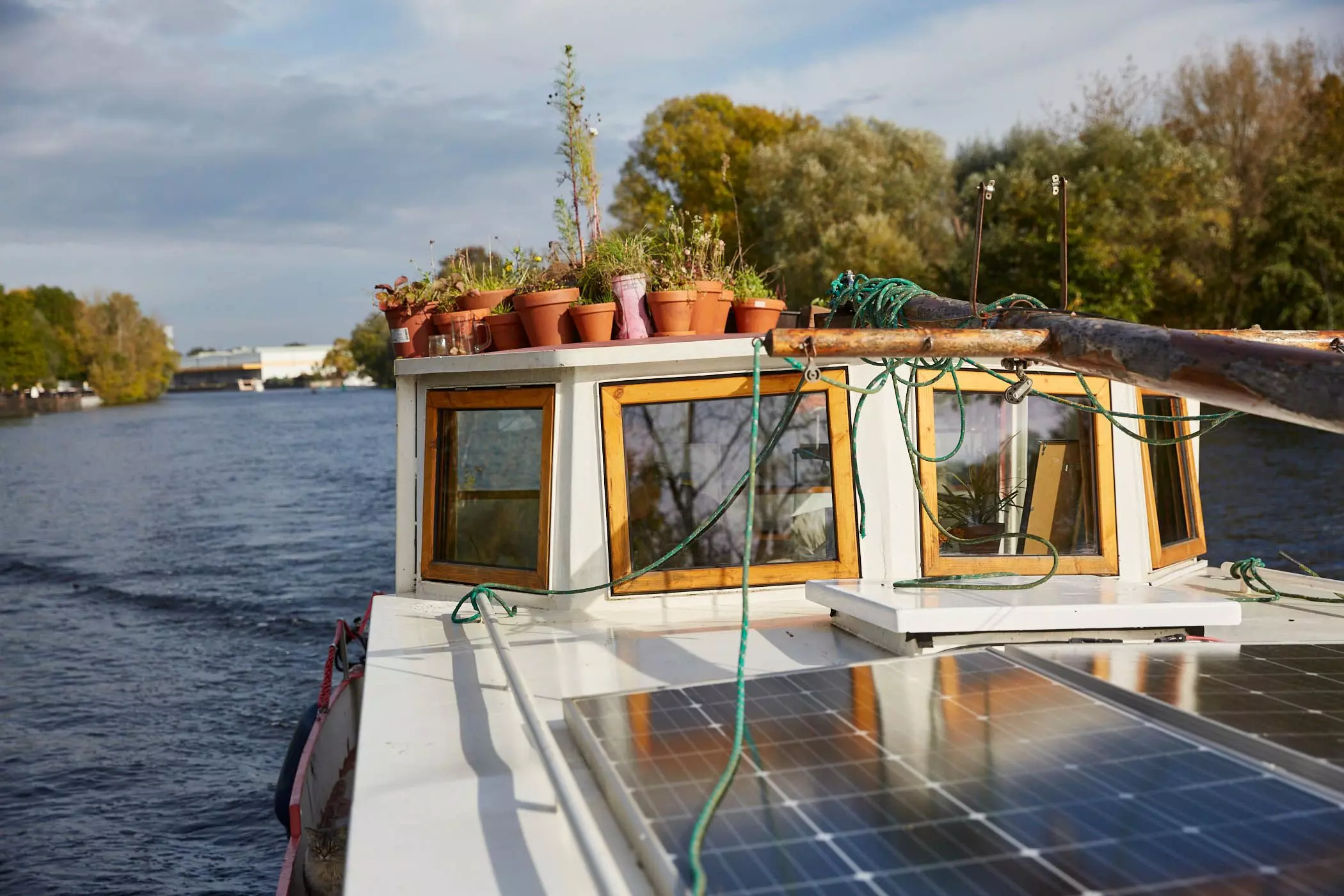 Hausboot-renovieren