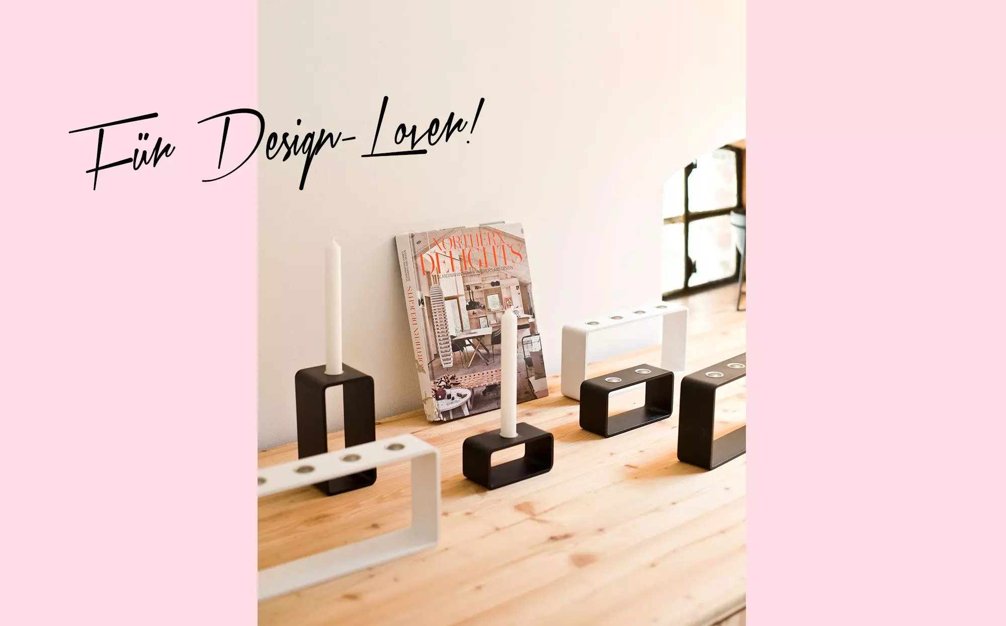 Hauszeit-Design-Kerzenständer