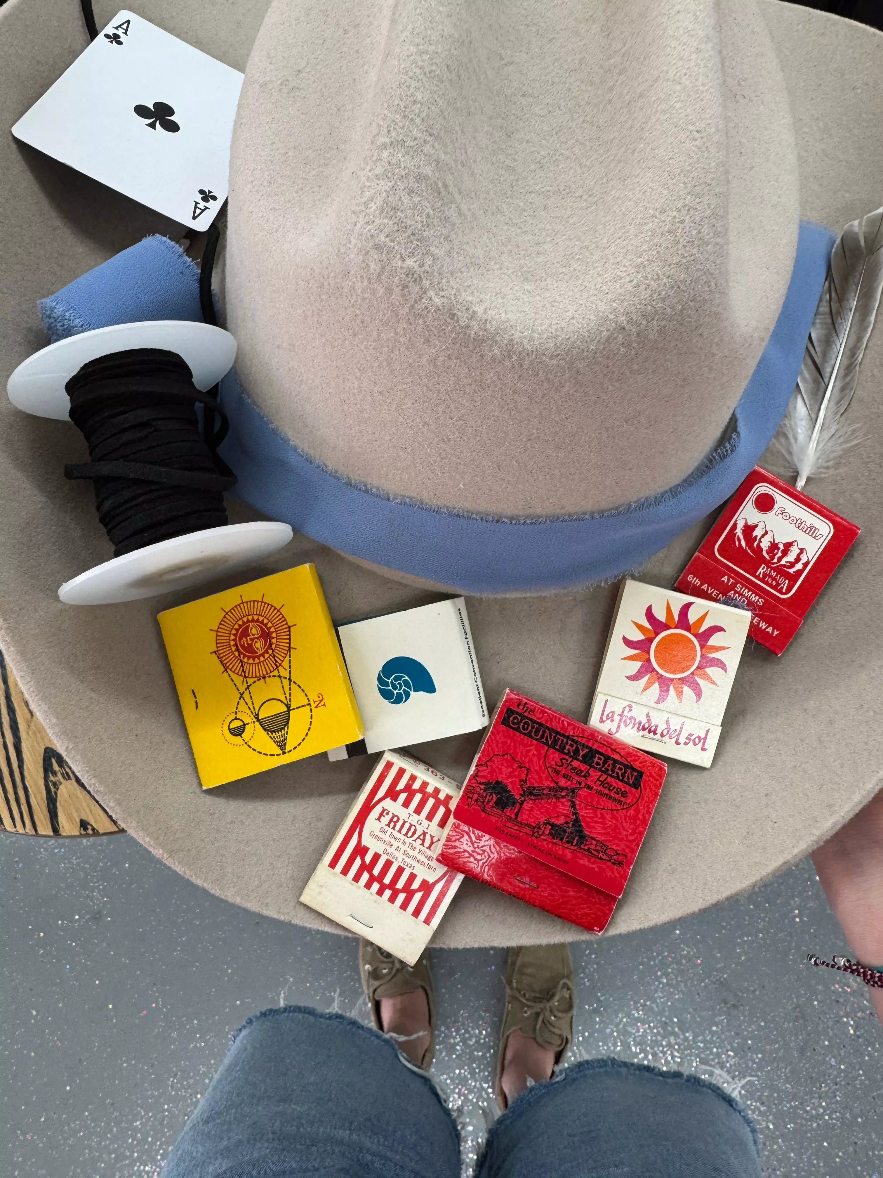 Cowboy Hut Personalisierung