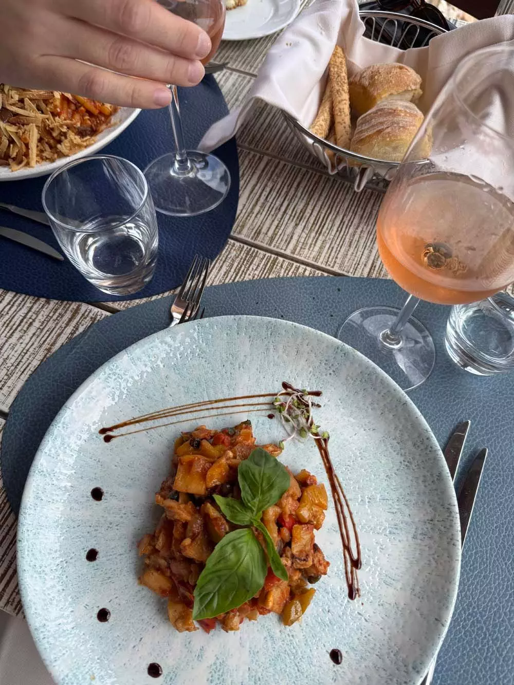 Lunch im UNA Hotels Capotaormina