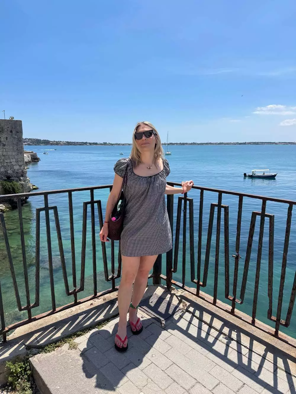 femtastics Co-Gruenderin Anna in Ortigia