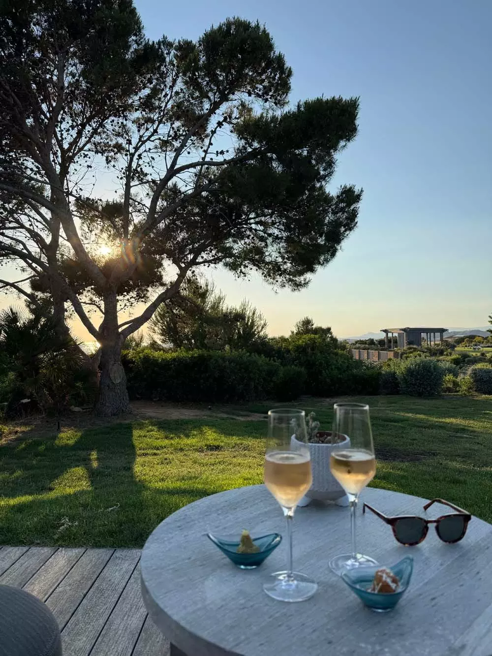 Aperitivo im Garten